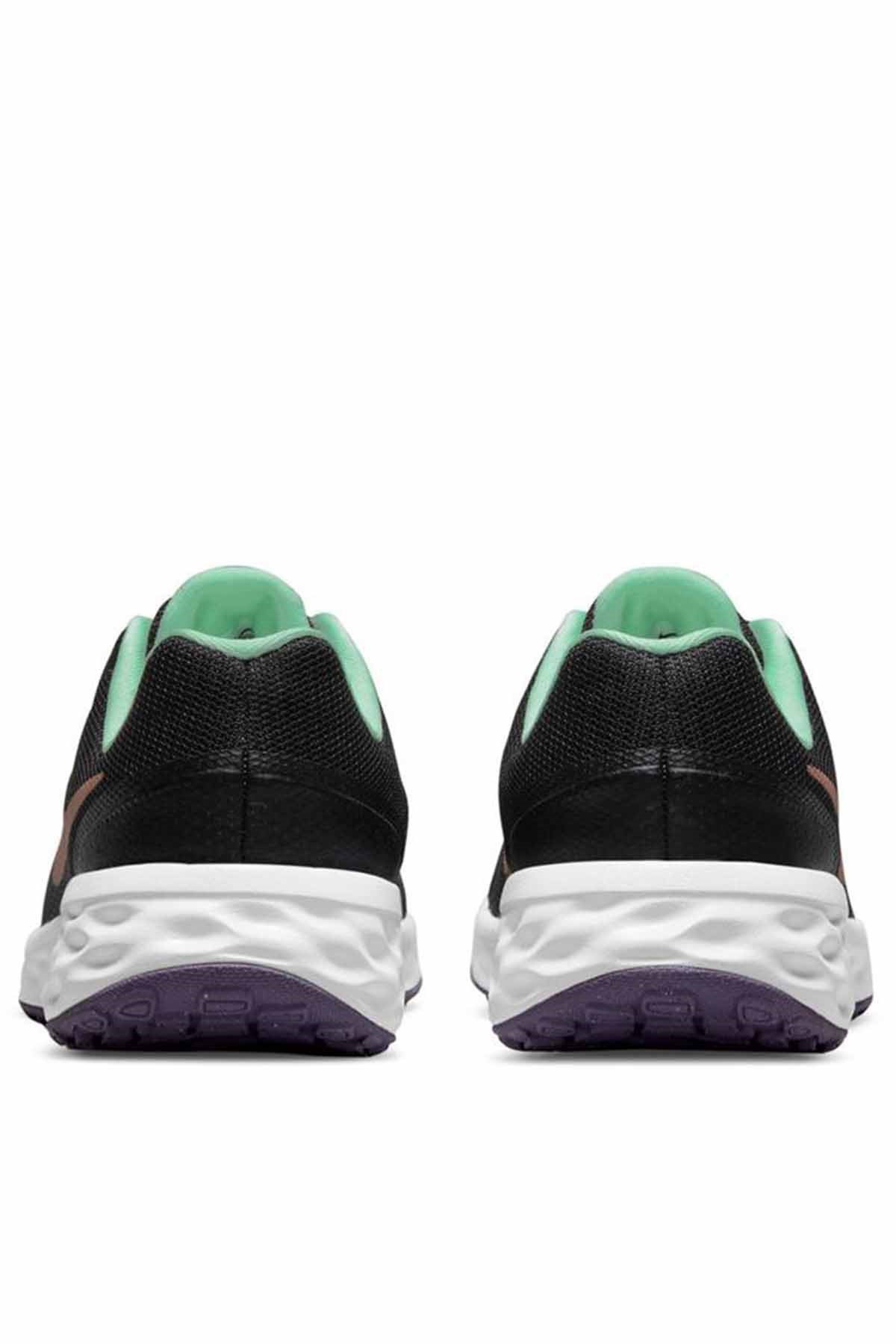 NIKEYürüyüş KoşuNike Revolution 6 Nn (Gs) Kadın Yürüyüş Koşu Ayakkabı DD1096-005-Siyah