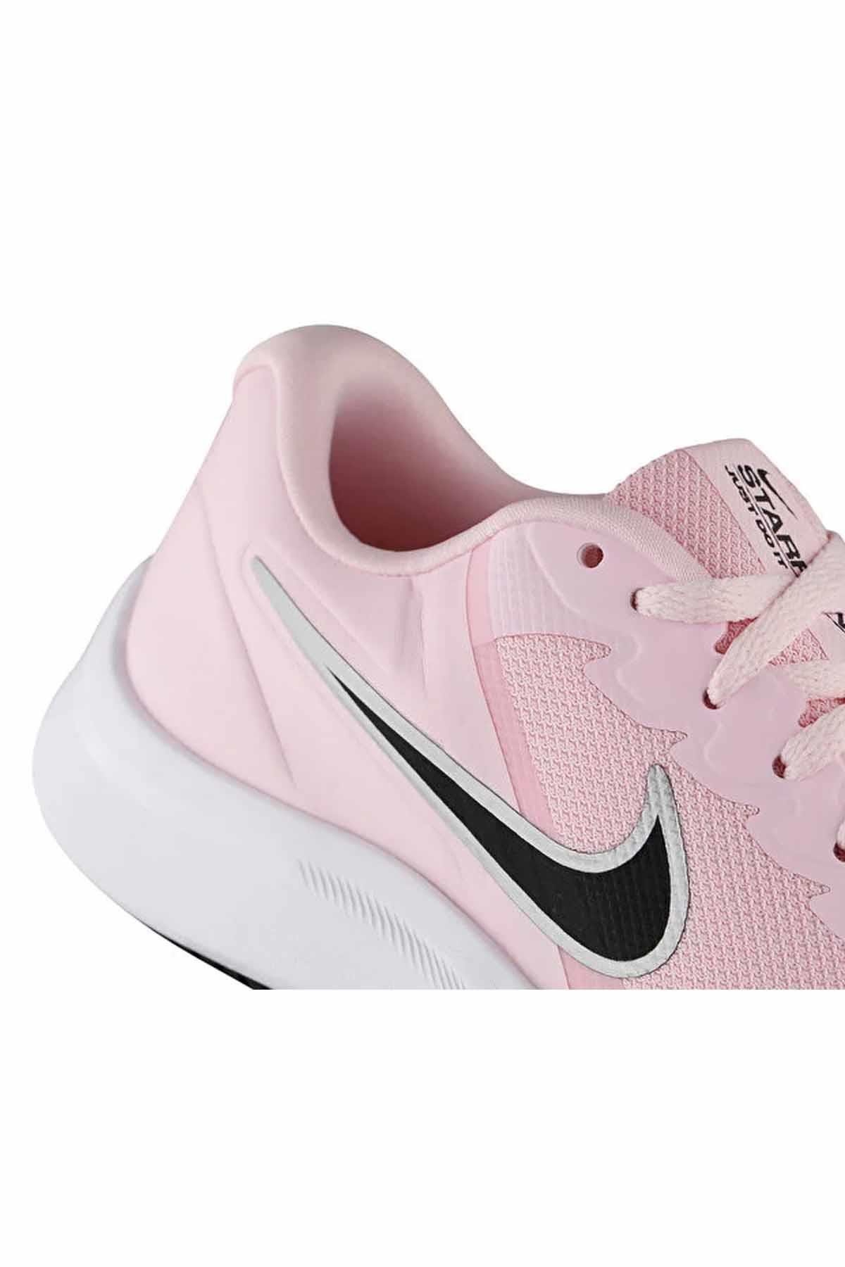 NIKEYürüyüş KoşuNike Star Runner 3 (Gs) Kadın Yürüyüş Koşu Ayakkabı DA2776-601-PEMBE