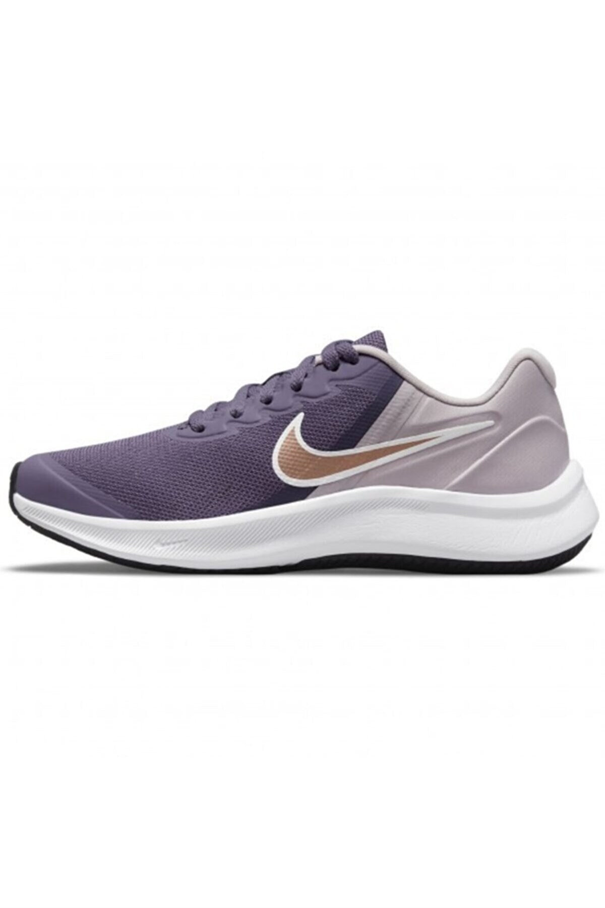 NIKEYürüyüş KoşuNike Star Runner 3 (Gs) Kadın Yürüyüş Koşu Ayakkabı DA2776-501-MOR