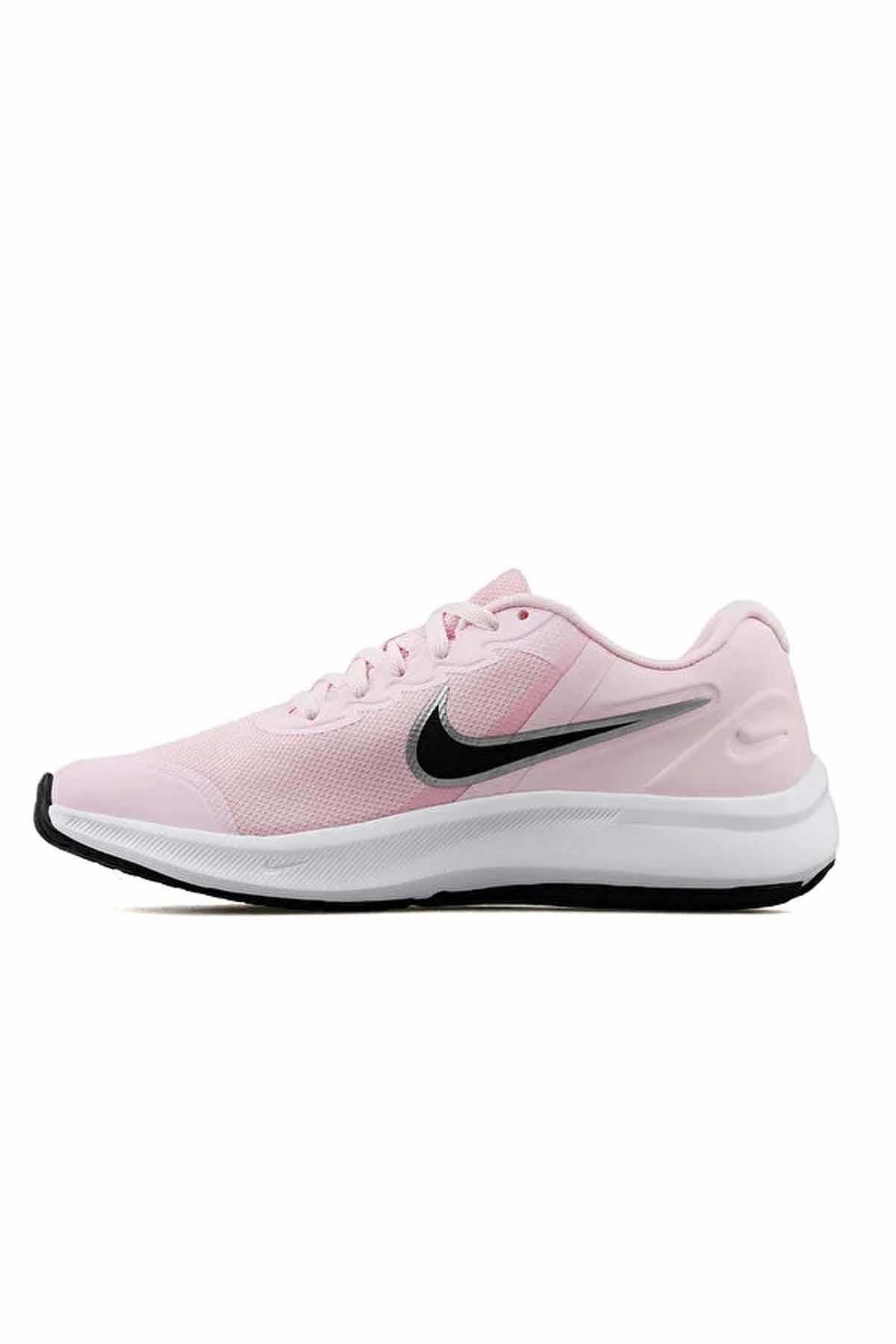 NIKEYürüyüş KoşuNike Star Runner 3 (Gs) Kadın Yürüyüş Koşu Ayakkabı DA2776-601-PEMBE