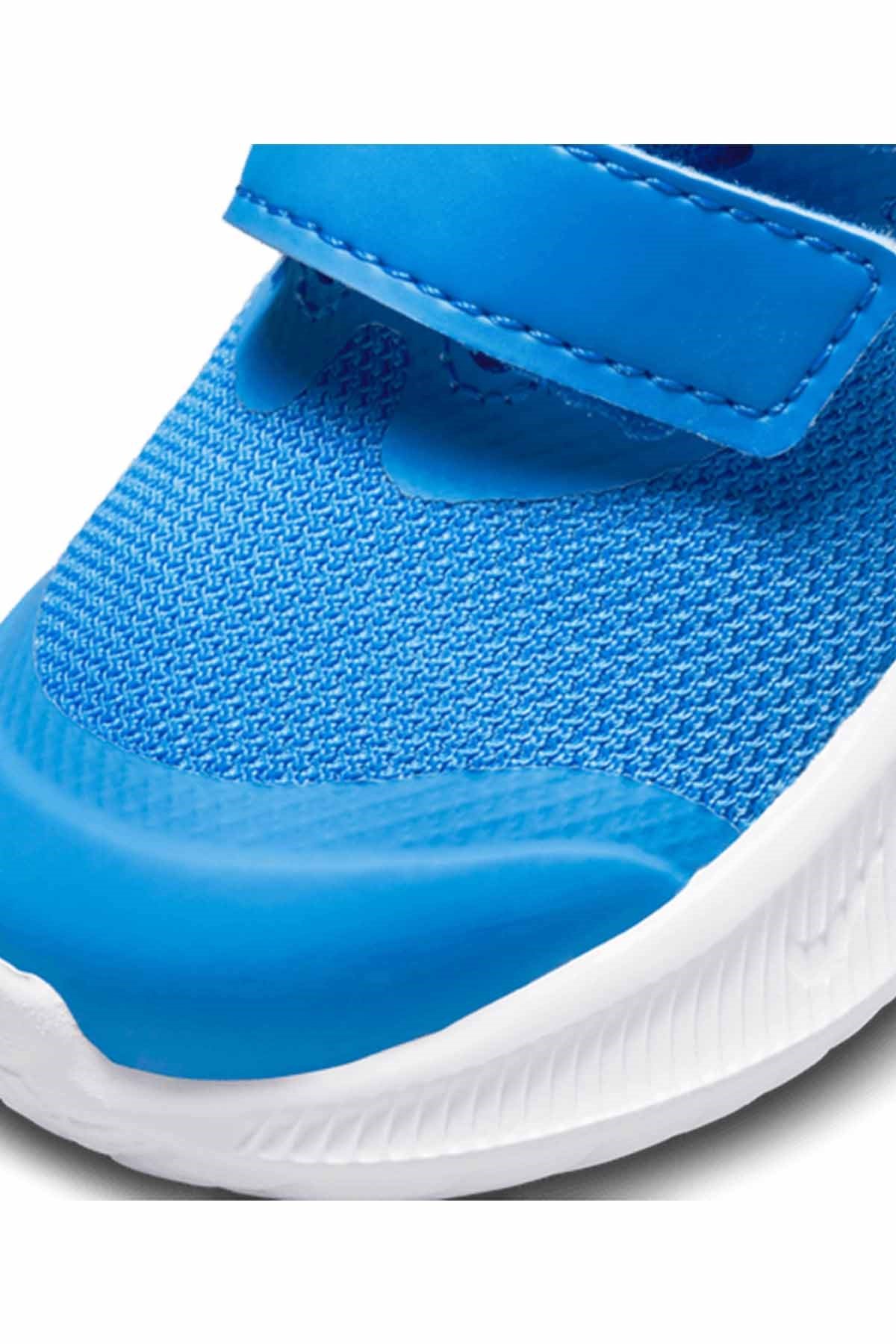 NIKEYürüyüş KoşuNike Star Runner 3 (Tdv) Çocuk Yürüyüş Koşu Ayakkabı DA2778-009-MAVİ