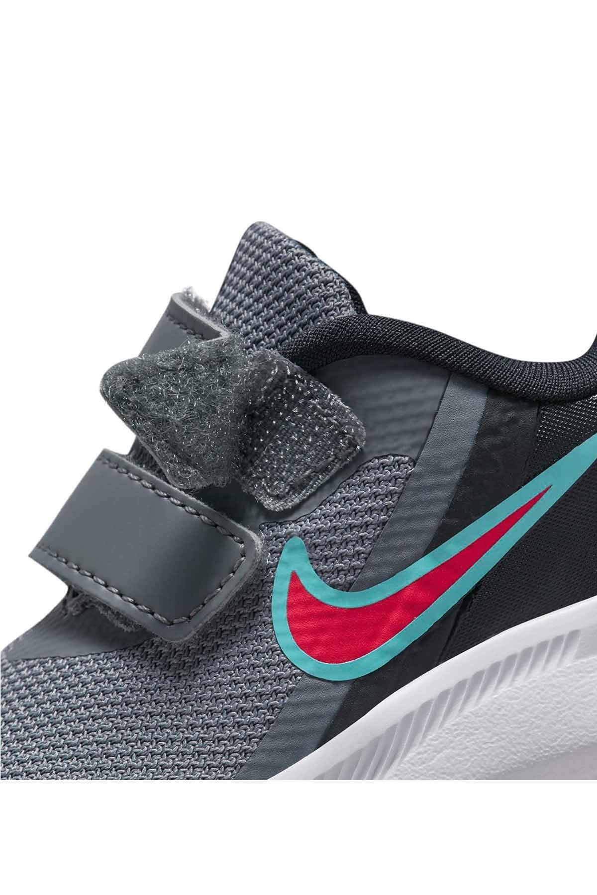 NIKEYürüyüş KoşuNike Star Runner 3 (Tdv) Çocuk Yürüyüş Koşu Ayakkabı DA2778-008-Gri