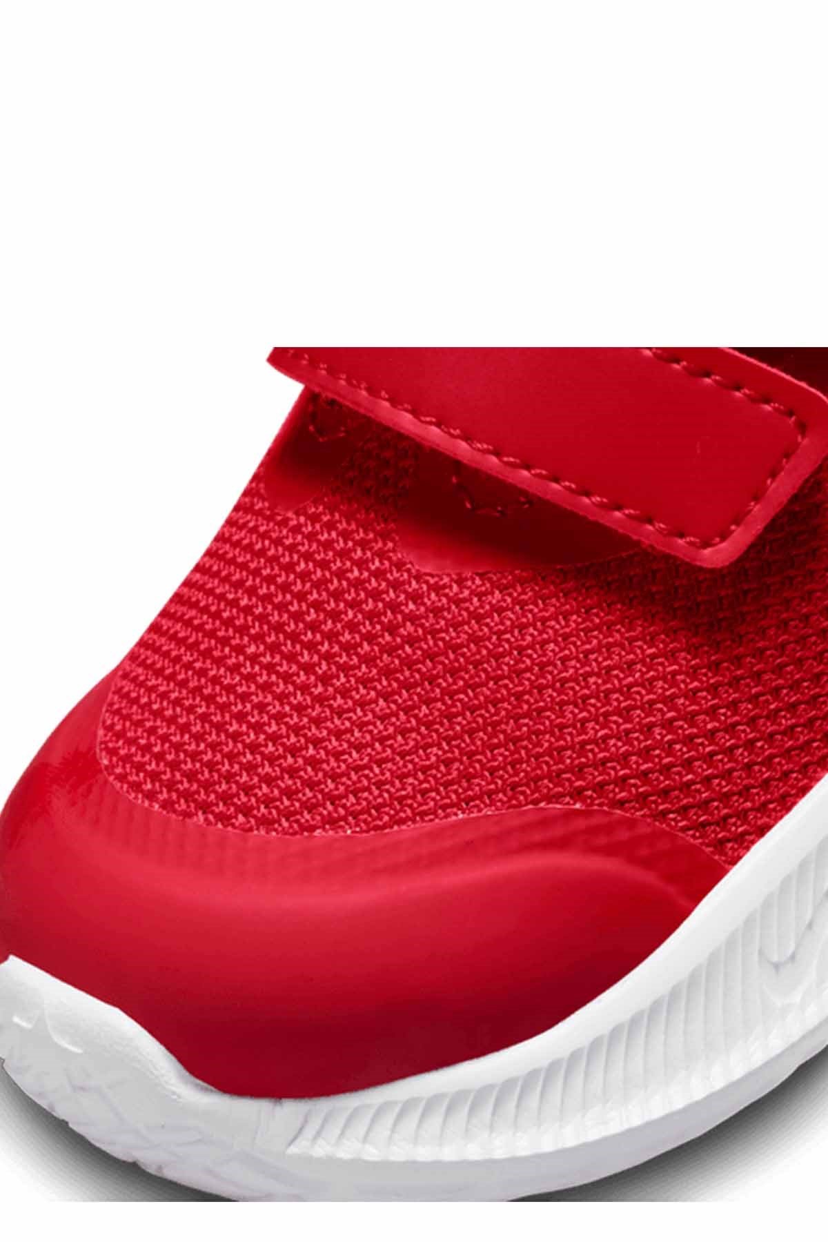 NIKEYürüyüş KoşuNike Star Runner 3 (Tdv) Çocuk Yürüyüş Koşu Ayakkabı DA2778-607-KIRMIZI