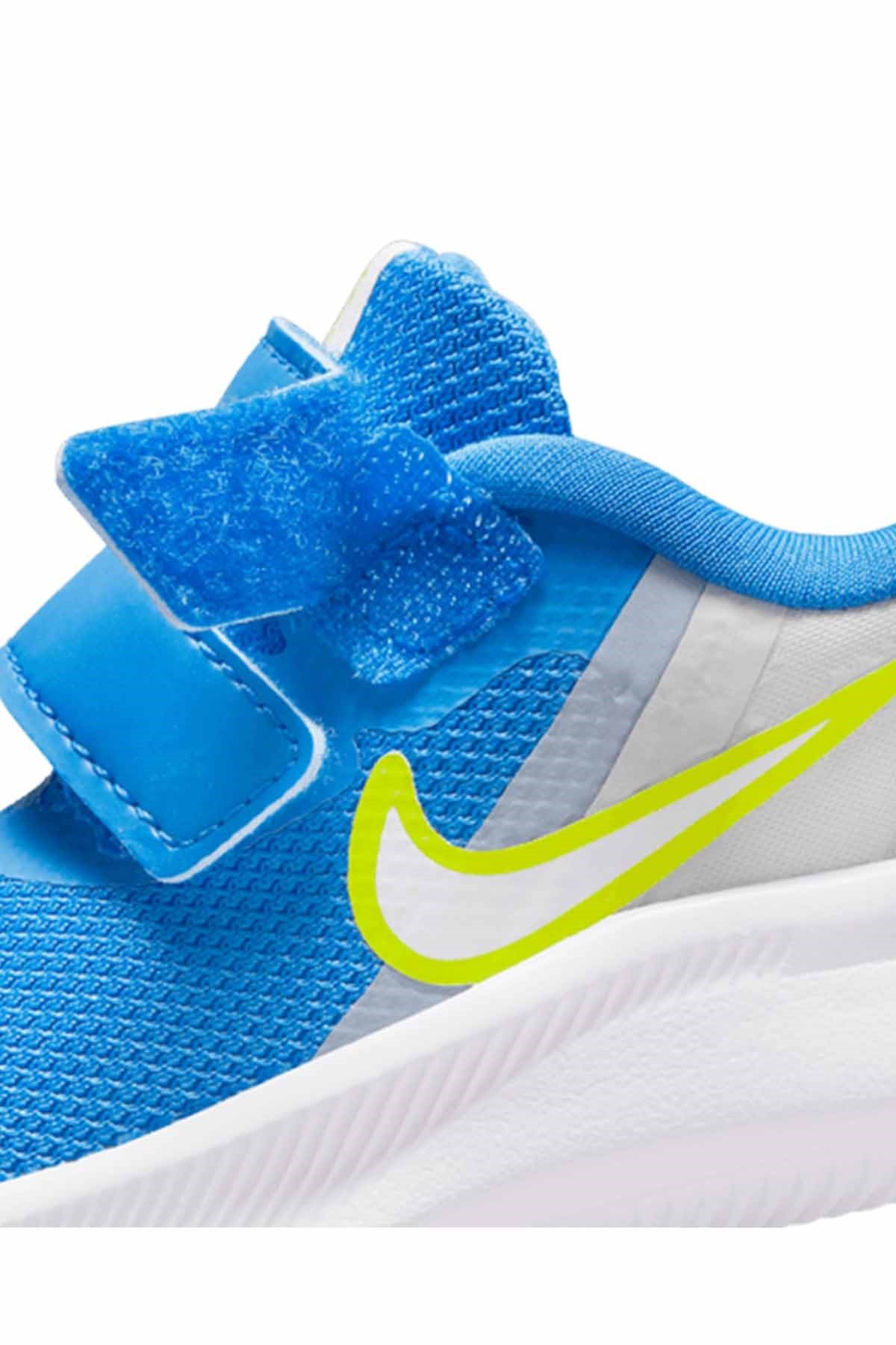 NIKEYürüyüş KoşuNike Star Runner 3 (Tdv) Çocuk Yürüyüş Koşu Ayakkabı DA2778-009-MAVİ