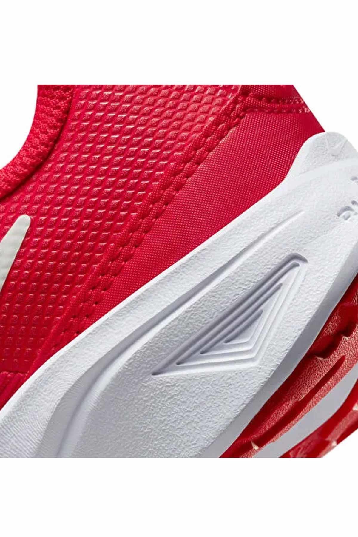 NIKEYürüyüş KoşuNike Star Runner 4 V1  (Psv) Çocuk Yürüyüş Koşu Ayakkabı DX7614-600-KIRMIZI