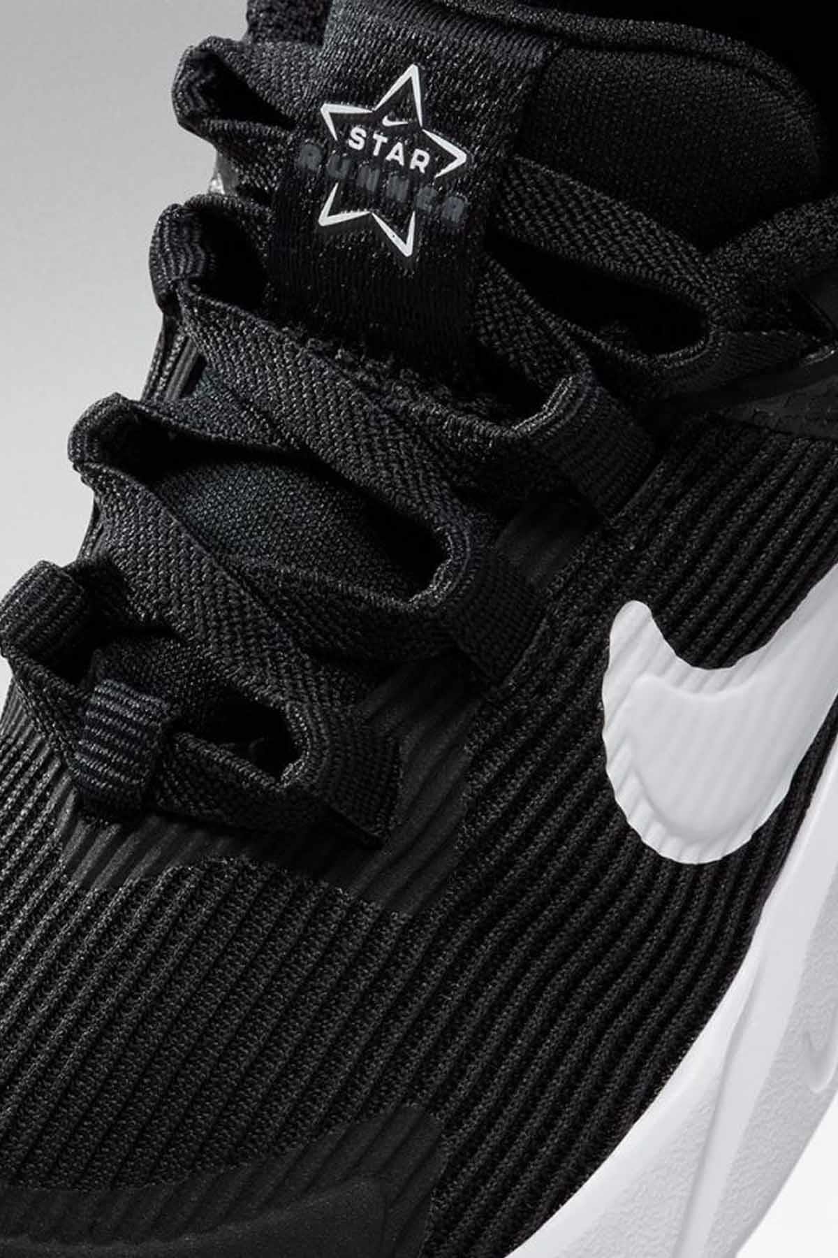 NIKEYürüyüş KoşuNike Star Runner 4 V1  (Psv) Çocuk Yürüyüş Koşu Ayakkabı DX7614-001-Siyah-Byz