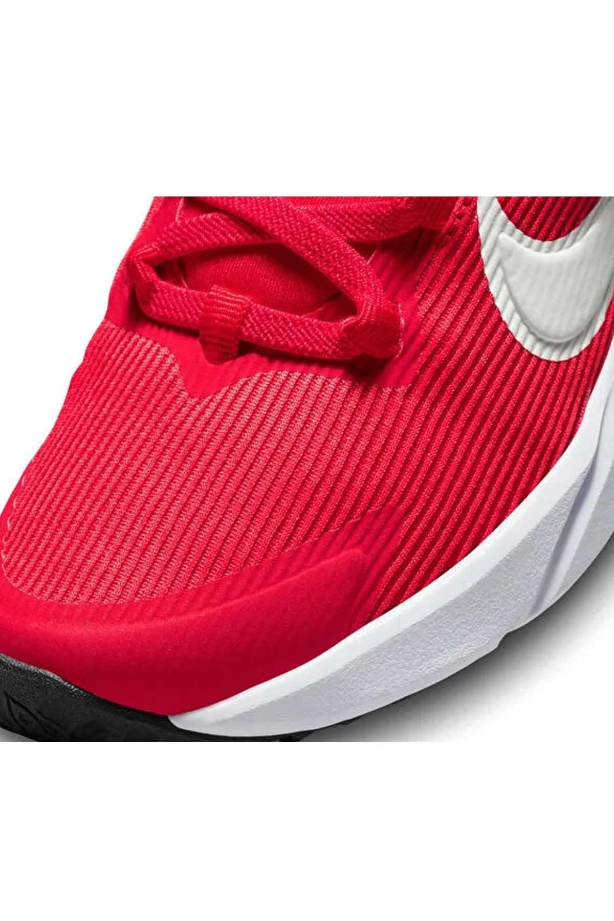 NIKEYürüyüş KoşuNike Star Runner 4 V1  (Psv) Çocuk Yürüyüş Koşu Ayakkabı DX7614-600-KIRMIZI