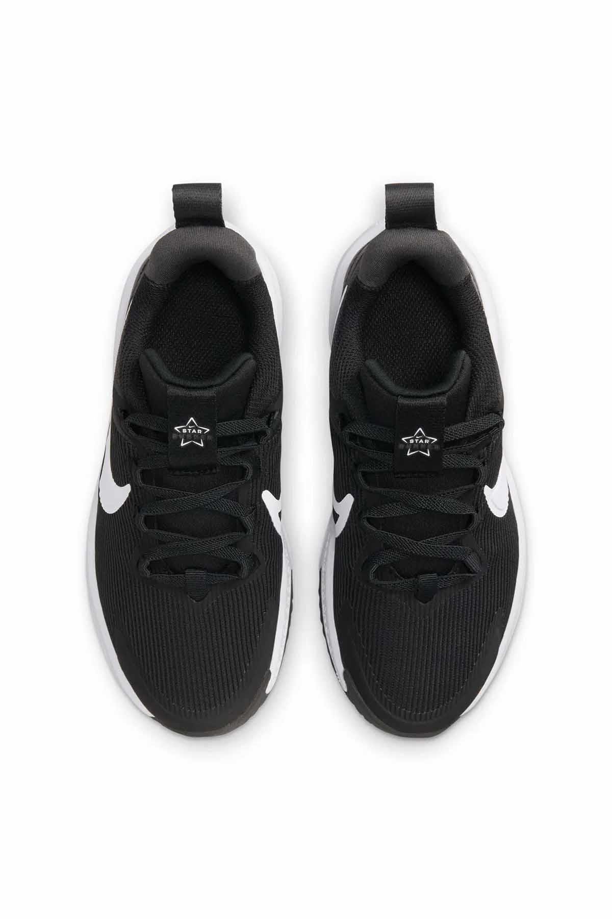 NIKEYürüyüş KoşuNike Star Runner 4 V1  (Psv) Çocuk Yürüyüş Koşu Ayakkabı DX7614-001-Siyah-Byz