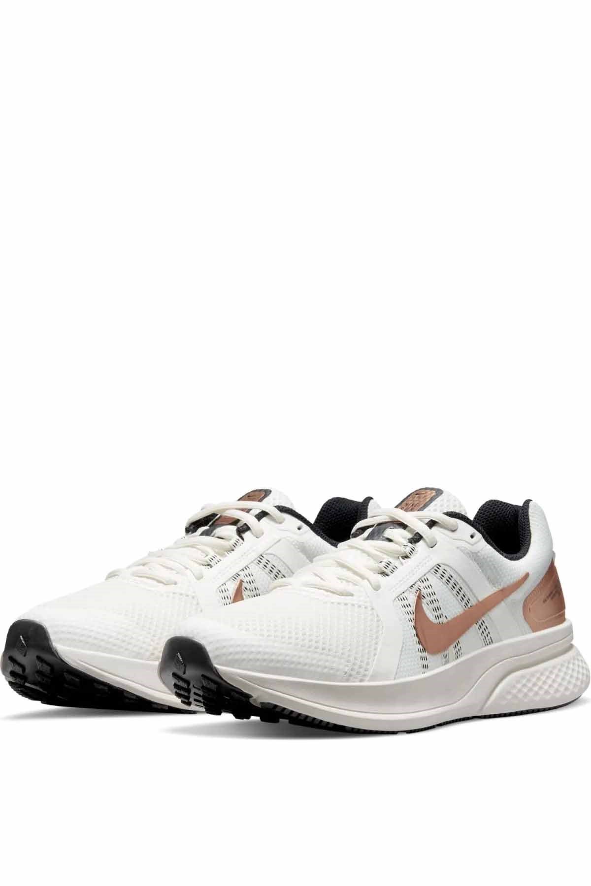 NIKEYürüyüş KoşuNike W Run Swift 2 Kadın Yürüyüş Koşu Ayakkabı CU3528-103-Beyaz