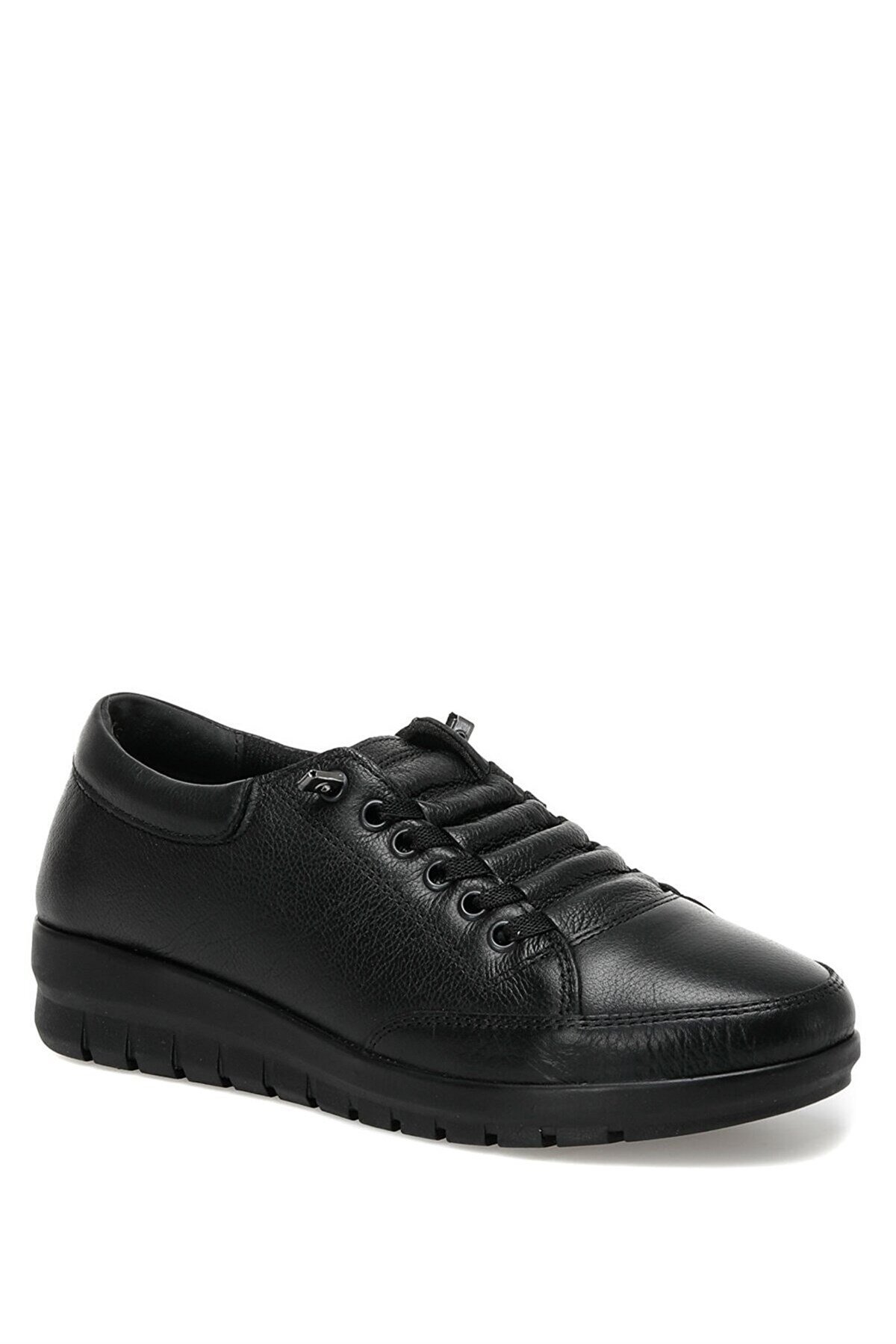 POLARİSBotPolaris Hakiki Deri  Anatomik Taban Bağcıksız Kadın Bot Ayakkabı 1010006P.Z2PRSIYAH