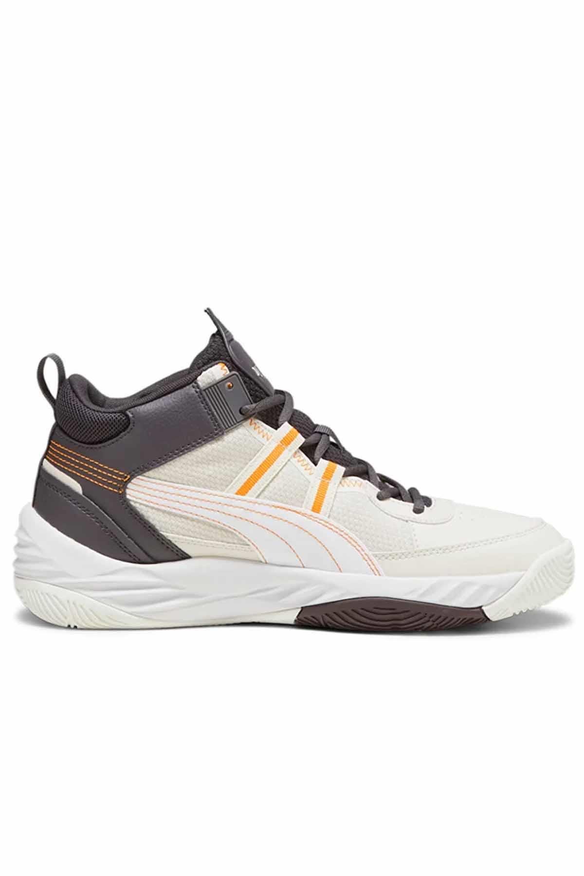 PUMA BasketbolPuma Basketbol Ayakkabısı Rebound Fature Erkek Basketbol Ayakkabı 392329-04 Bej