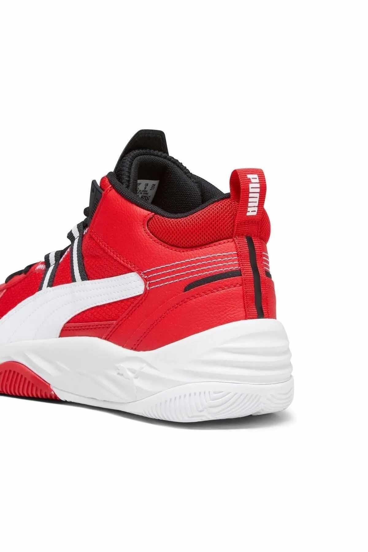 PUMA BasketbolPuma Basketbol Ayakkabısı Rebound Fature Erkek Basketbol Ayakkabı 392329-05 KIRMIZI