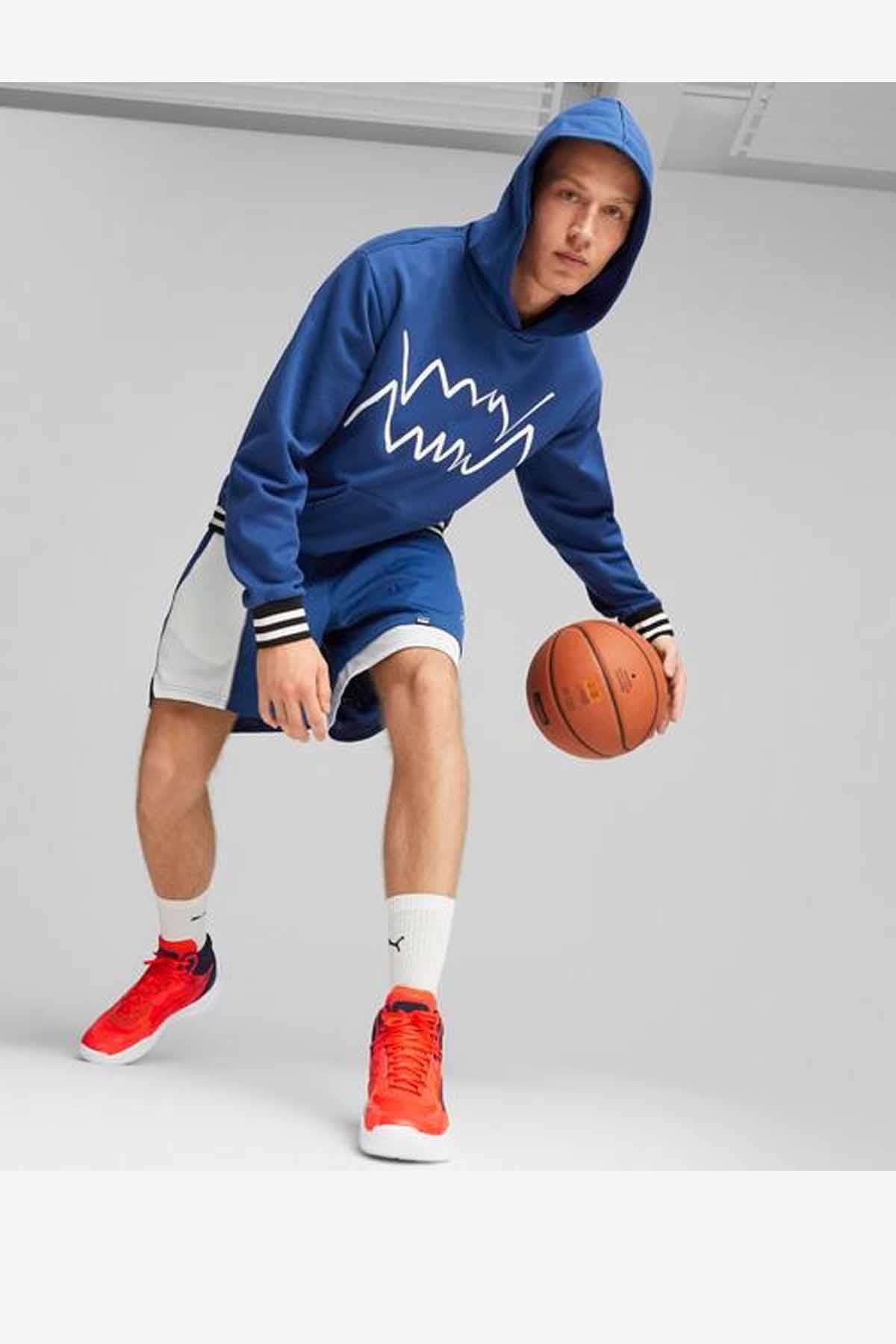 PUMA BasketbolPuma Playmaker Mid Erkek Basketbol Ayakkabı 377902-12 KIRMIZI