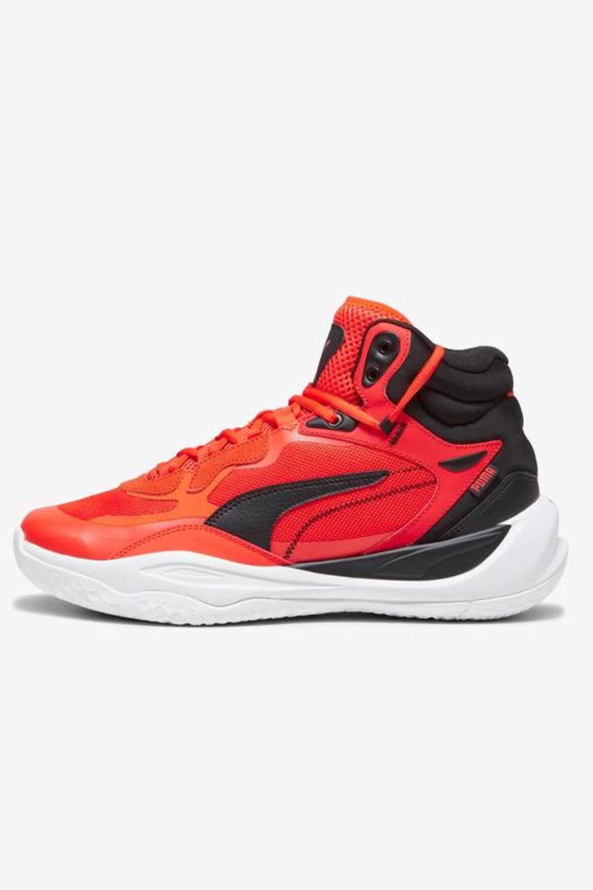 PUMA BasketbolPuma Playmaker Mid Erkek Basketbol Ayakkabı 377902-12 KIRMIZI