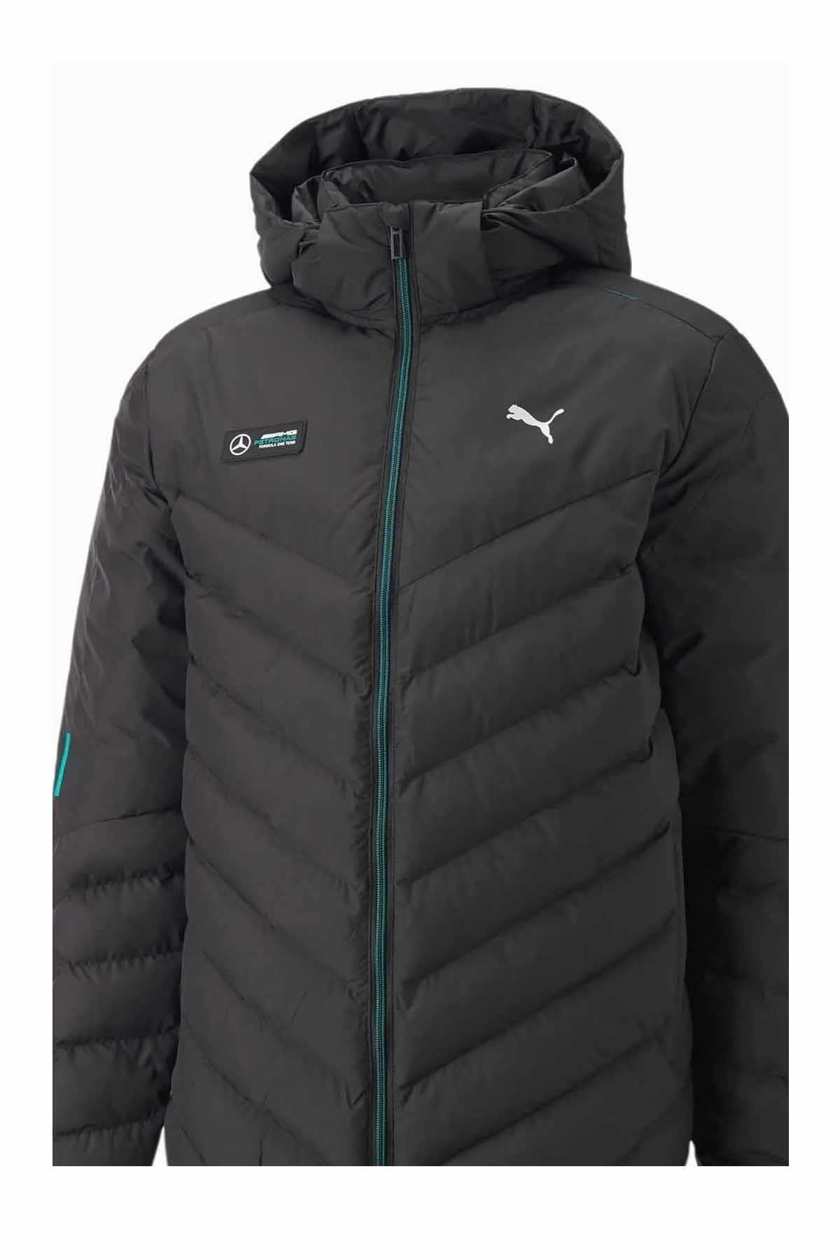 PUMACeketPuma MAPF1 MT7 EcoLite Down Jacket Erkek Ceket 534899 01 Black