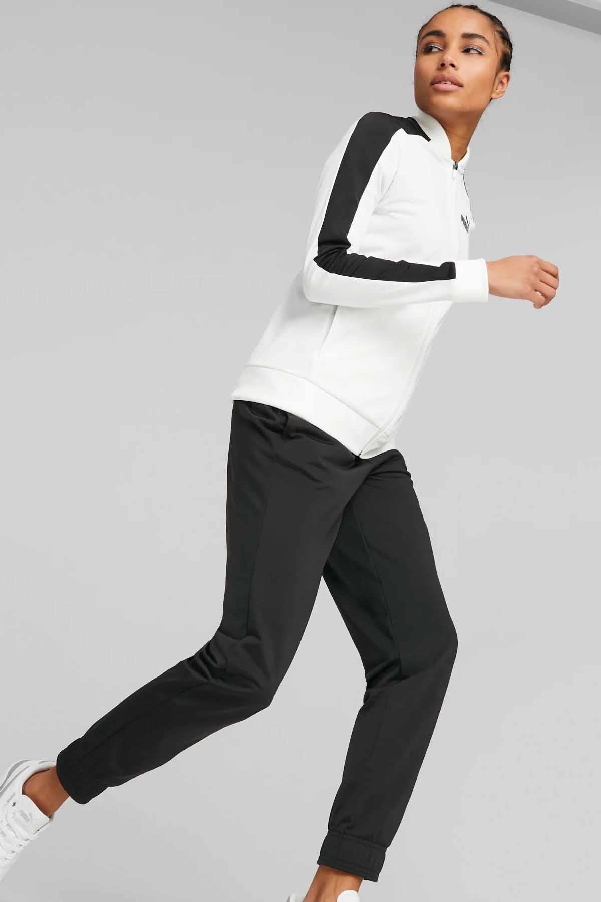 PUMAEşofman TakımPuma Baseball Tricot Suit Erkek Eşofman Takım 673700-02 BEYAZ-SYH