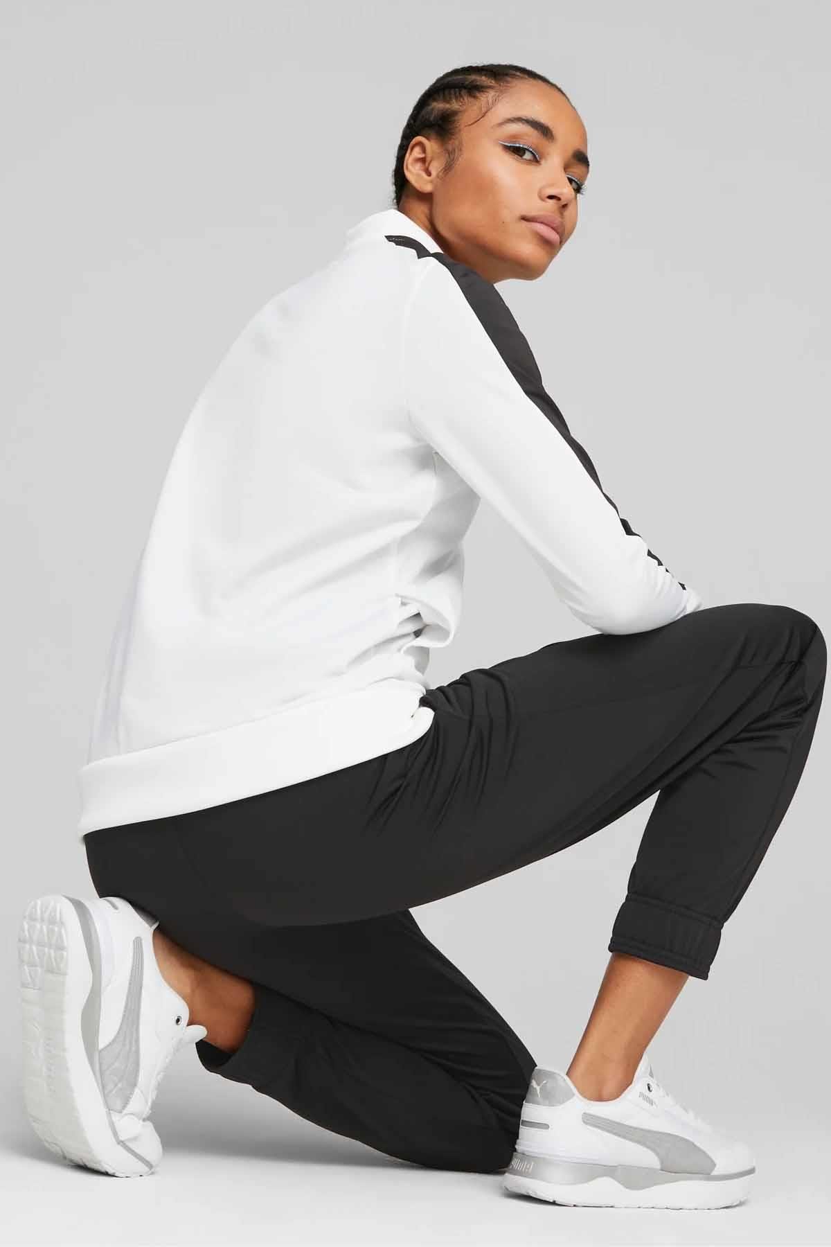 PUMAEşofman TakımPuma Baseball Tricot Suit Erkek Eşofman Takım 673700-02 BEYAZ-SYH