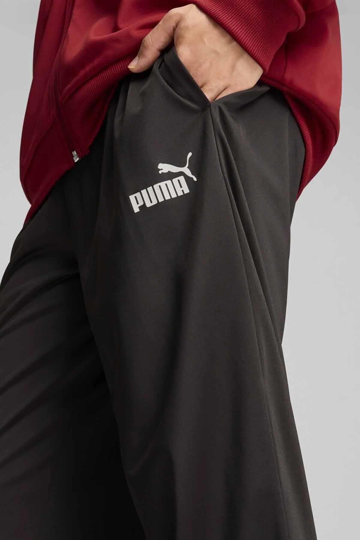 PUMAEşofman TakımPuma Erkek Eşefman Takımı Poly Tape Suit Unisex Eşofman Takım 681895-13 BORDO