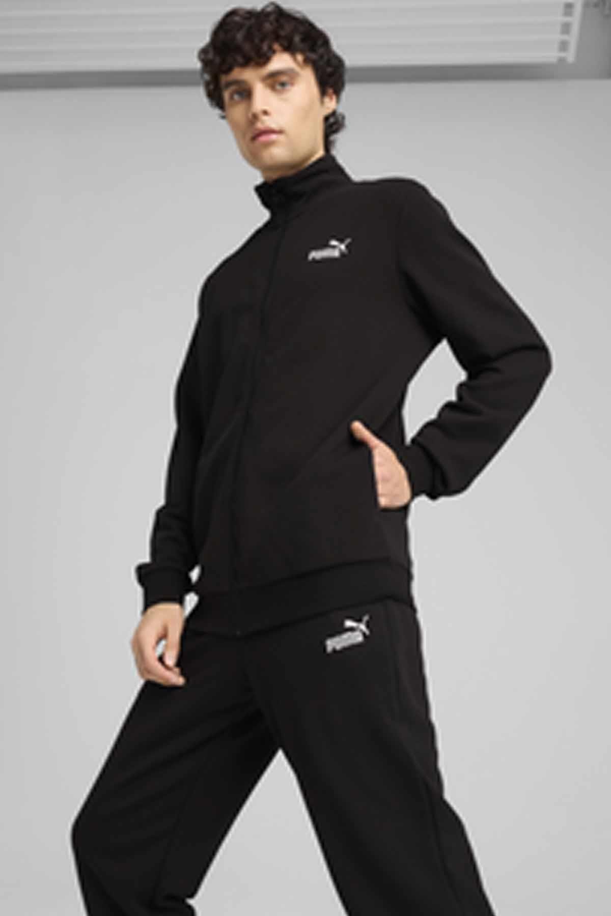 PUMAEşofman TakımPuma ESS Sweat Suit Erkek Eşofman Takım 684848-01 Siyah