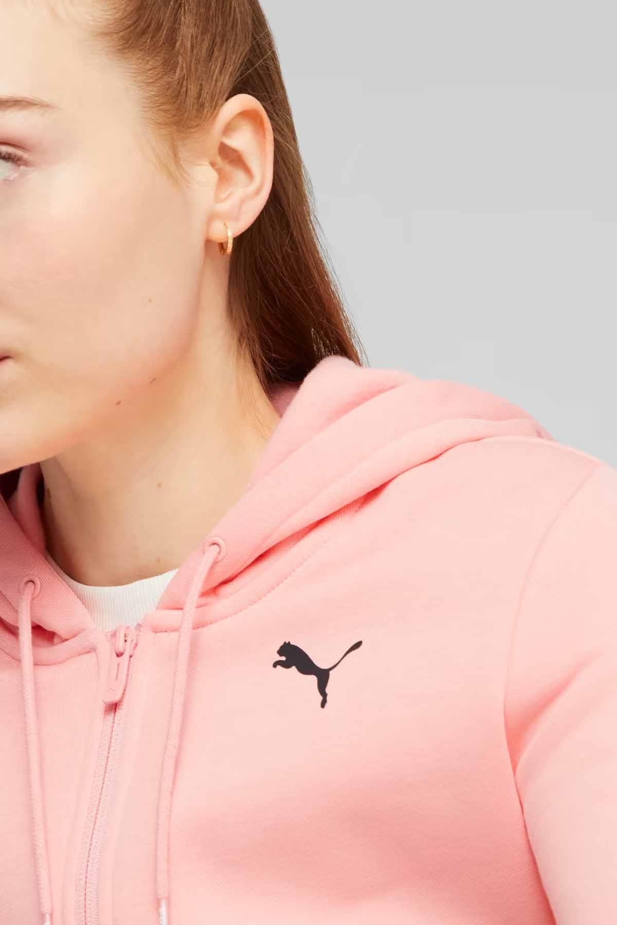 PUMAEşofman TakımPuma Kadın Pamuk Kumaş Kadın Eşofman Takım 622637-63 PEMBE