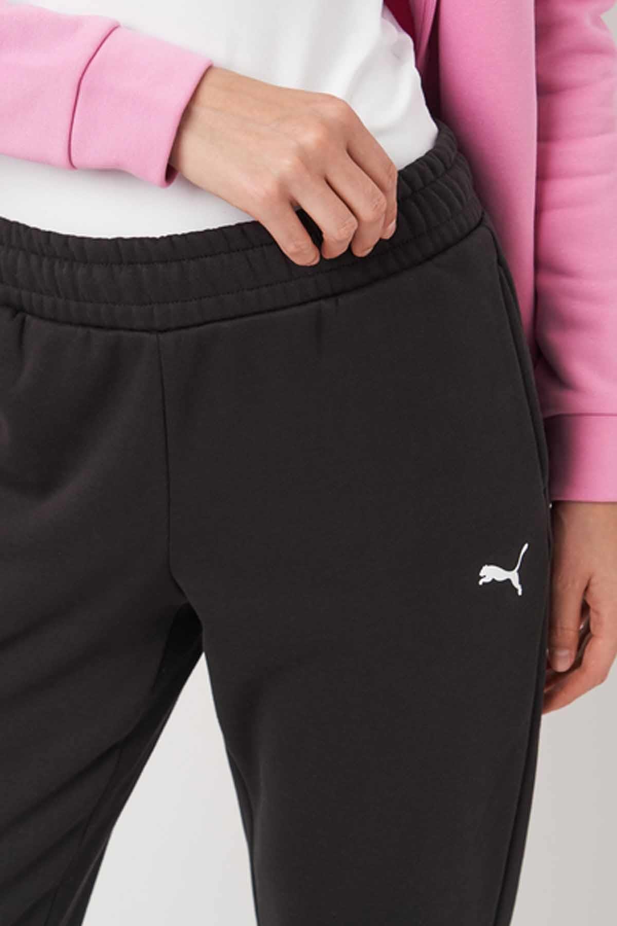 PUMAEşofman TakımPuma Kadın Pamuklu Kumaş Eşofman Takımı Kadın Eşofman Takım 683035-48 PEMBE