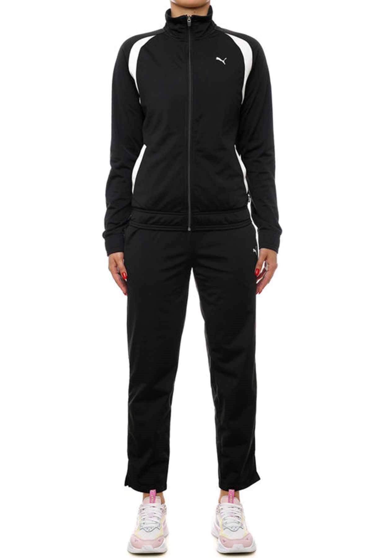 PUMAEşofman TakımPuma Raşel Kumaş Kadın Eşofman Takım 847130-01 SIYAH
