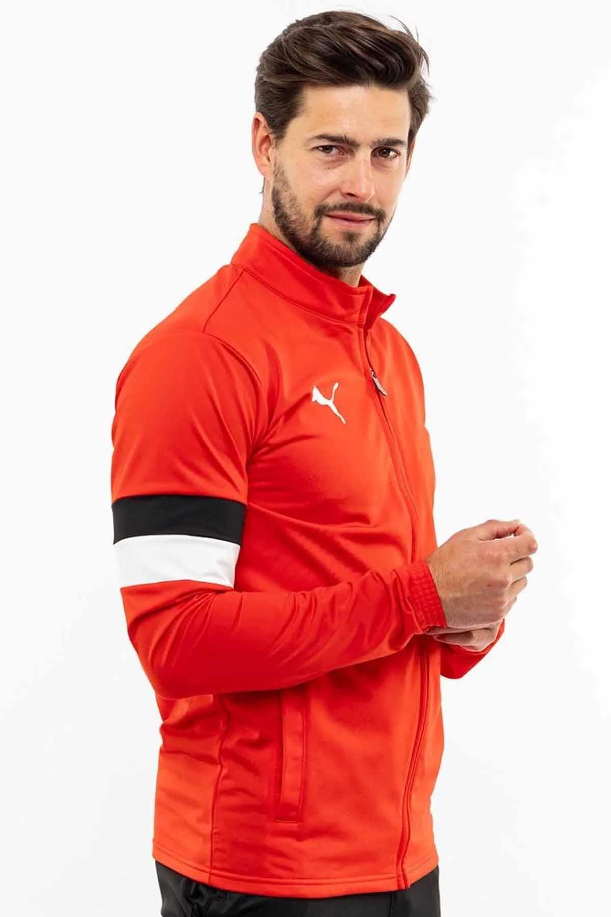 PUMAEşofman TakımPuma TeamRise Tracksuit Erkek Eşofman Takım 658653-01 KIRMIZI