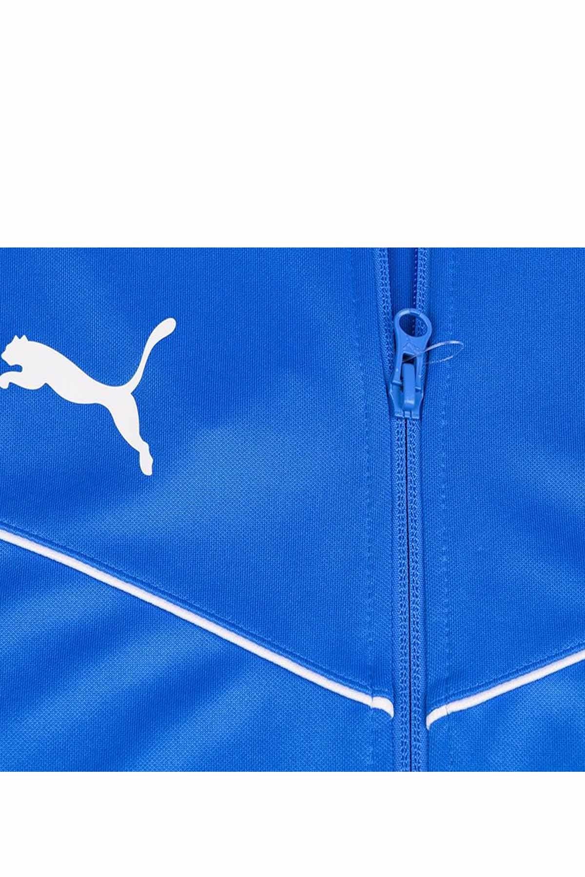 PUMAEşofman ÜstPuma Team Rise Poly Erkek Eşofman Üst 657392-02 MAVİ