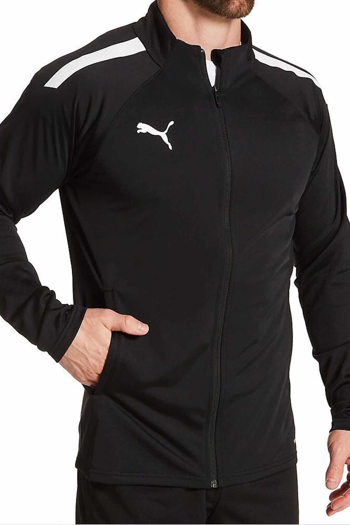 PUMAEşofman ÜstPuma TeamLiga Training Jacket Erkek Eşofman Üst 657234 03 Siyah