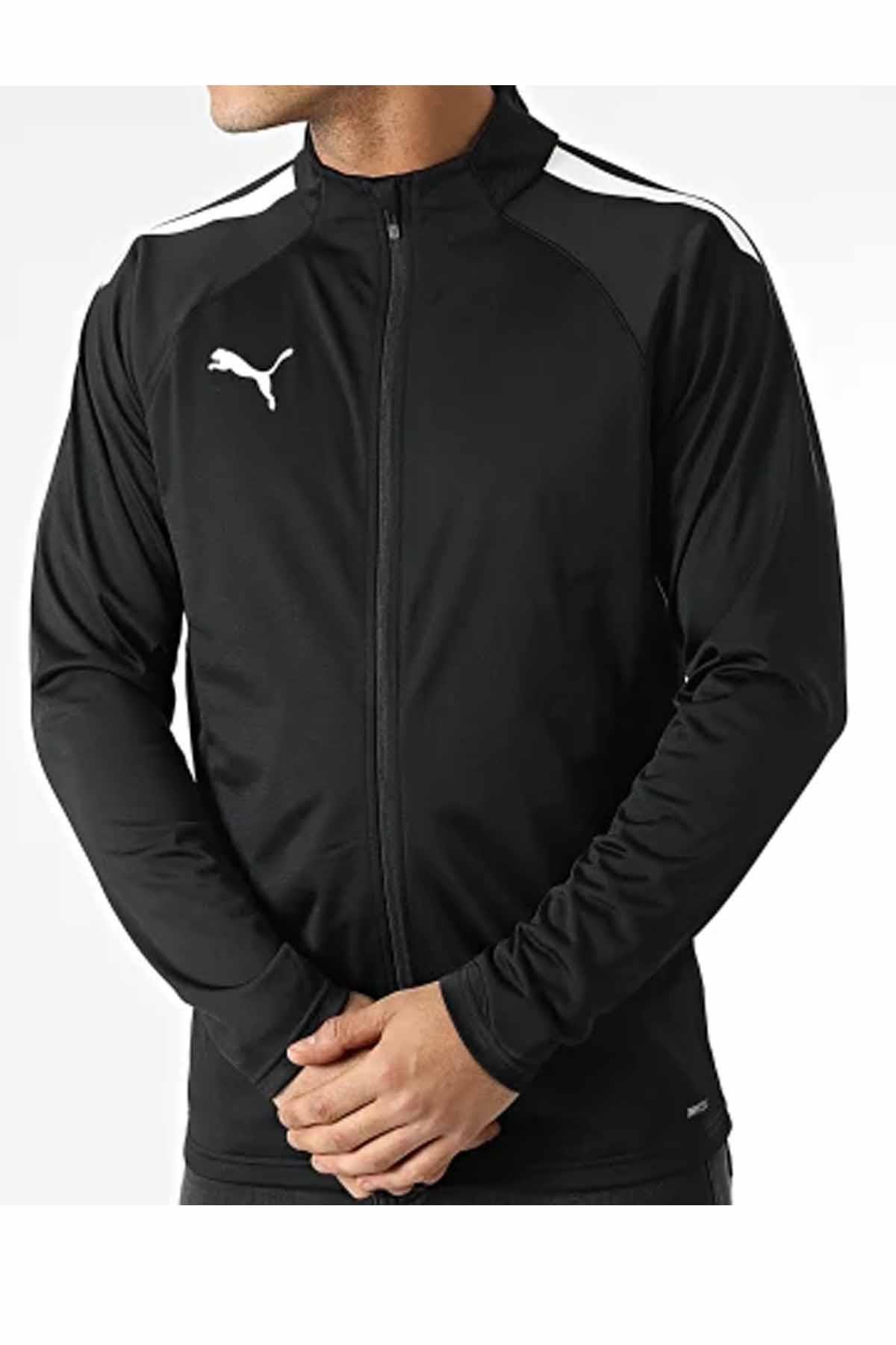 PUMAEşofman ÜstPuma TeamLiga Training Jacket Erkek Eşofman Üst 657234 03 Siyah