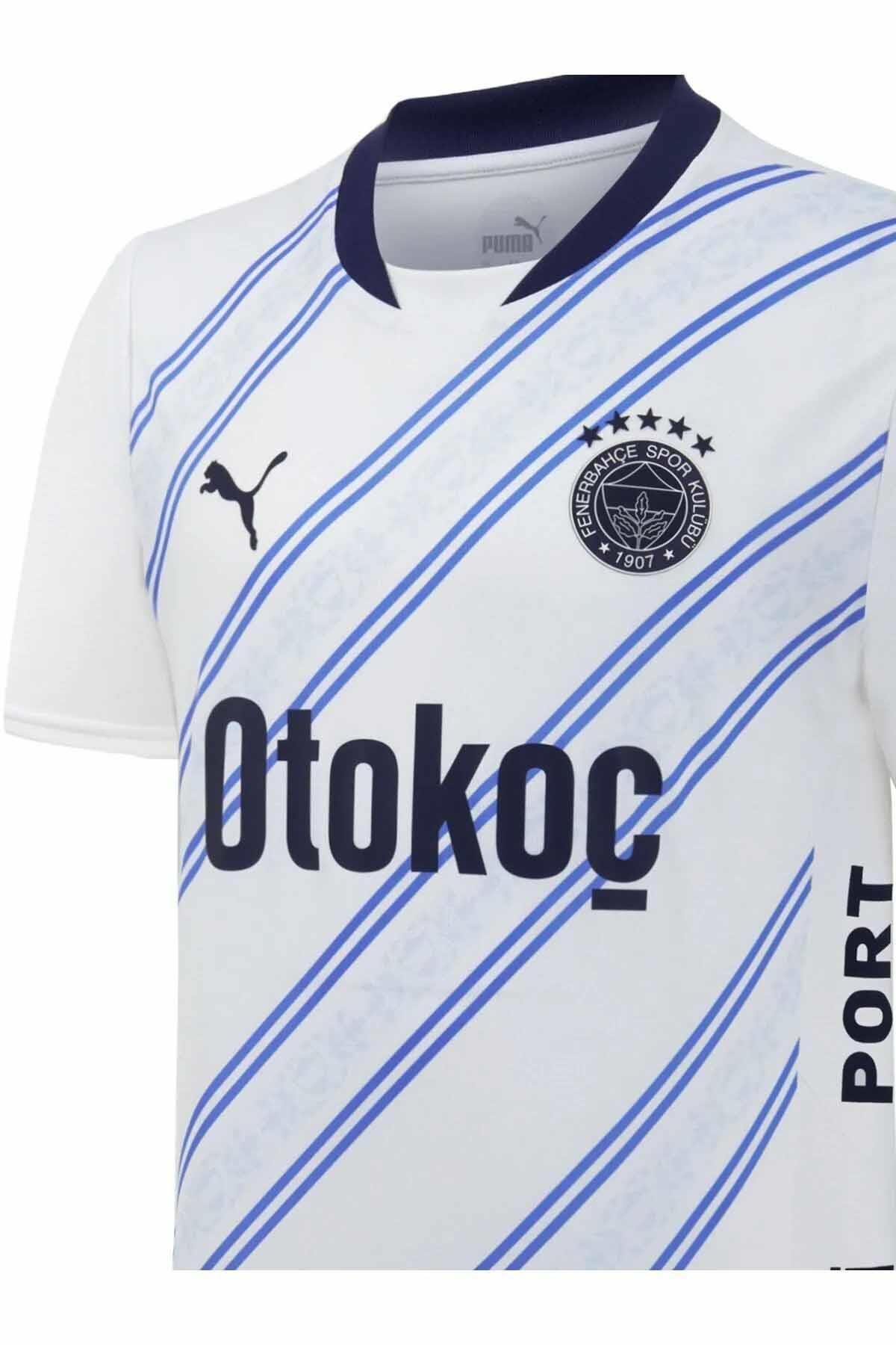 PUMAFormaFenerbahçe Çocuk Forma 2024-2025 Yeni Seon Unisex Forma 775371-02 BEYAZ