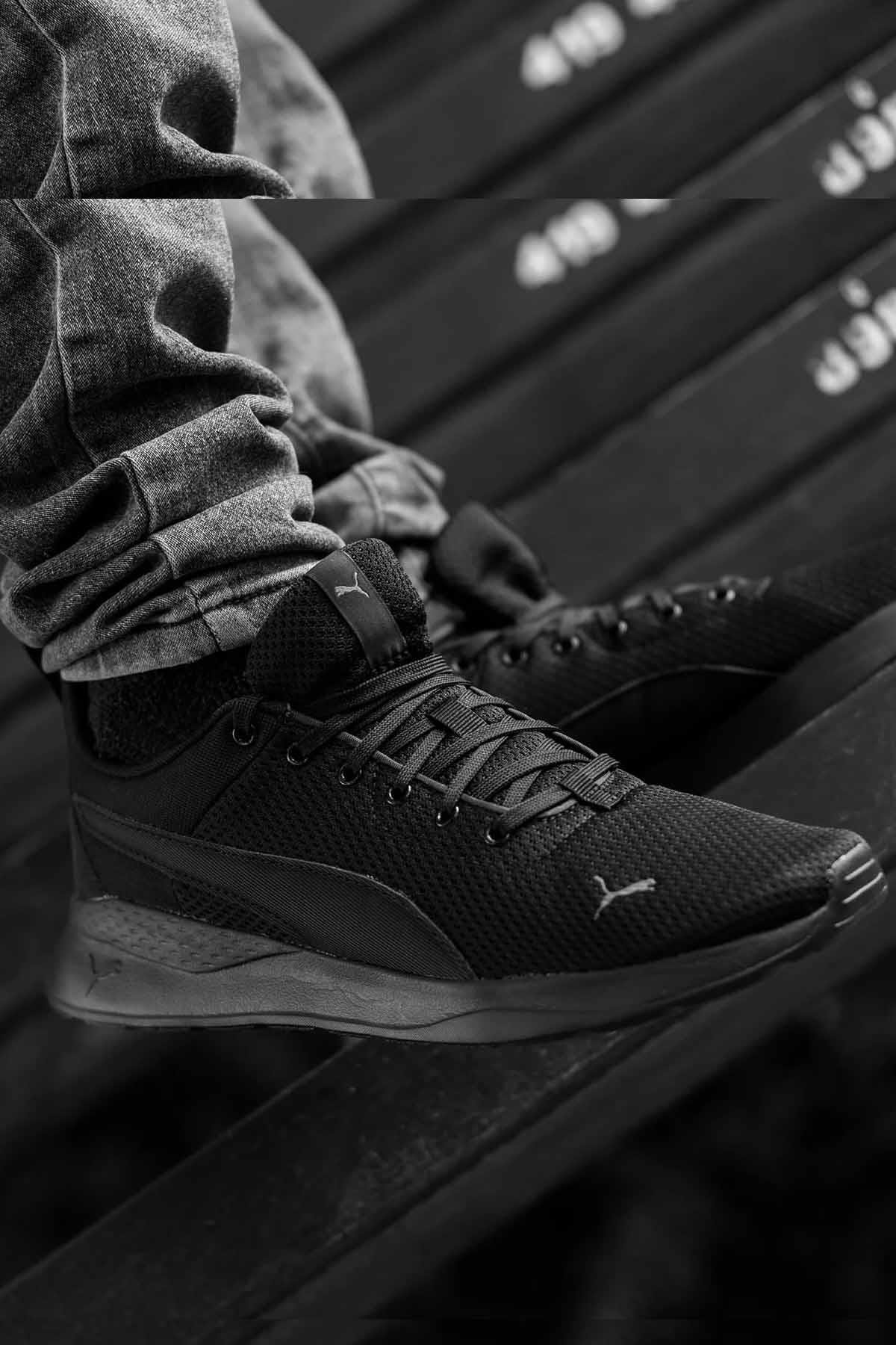 PUMAGünlük SporPuma Anzarun Lite Unisex Günlük Spor Ayakkabı 371128-01-1 Siyah