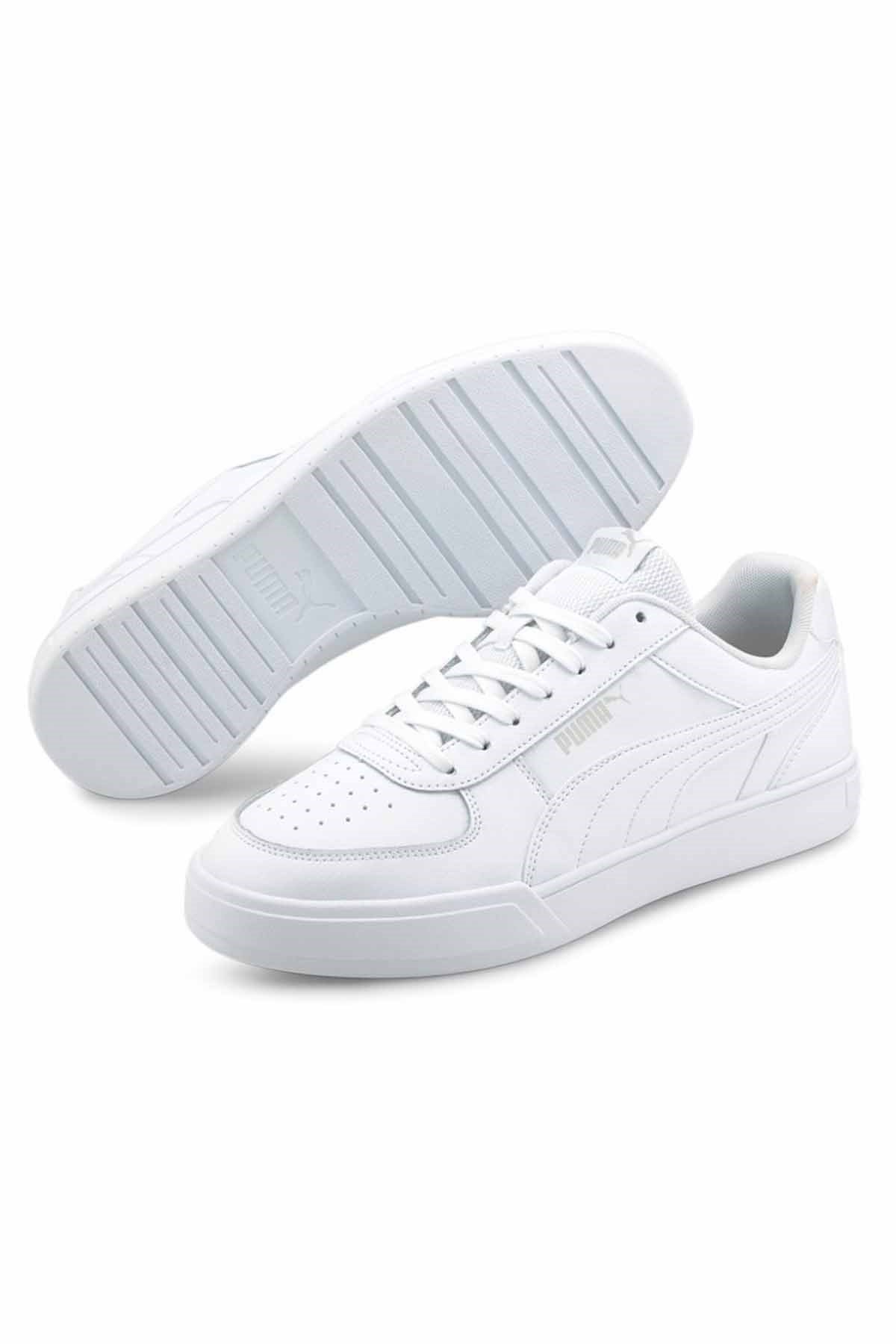 PUMAGünlük SporPuma Beyaz Unisex Sneaker Caven B1 Erkek Günlük Spor Ayakkabı 380810-01RS BEYAZ