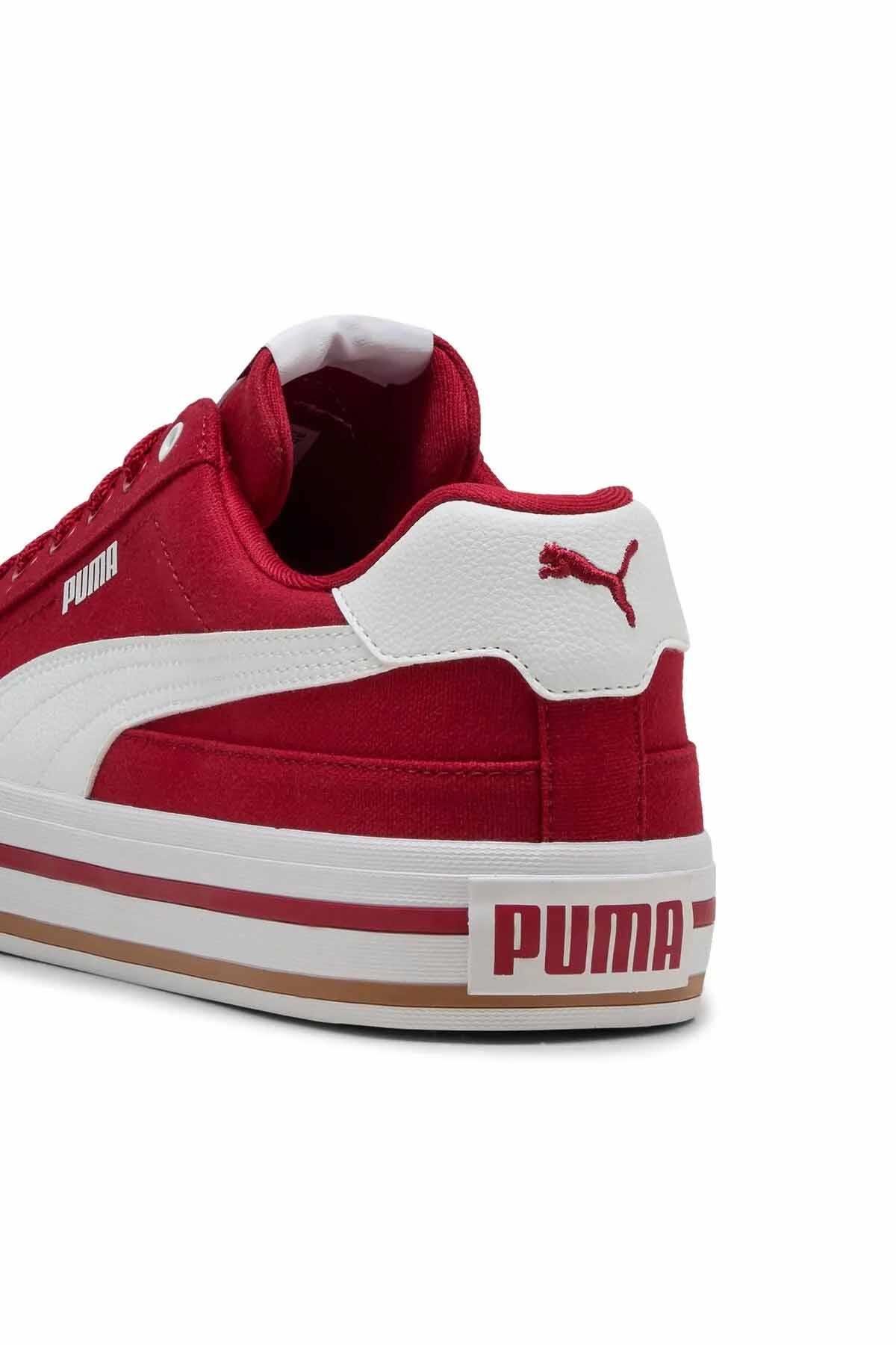 PUMAGünlük SporPuma Court Classic Vulc Erkek Günlük Spor Ayakkabı 396353-20 BORDO