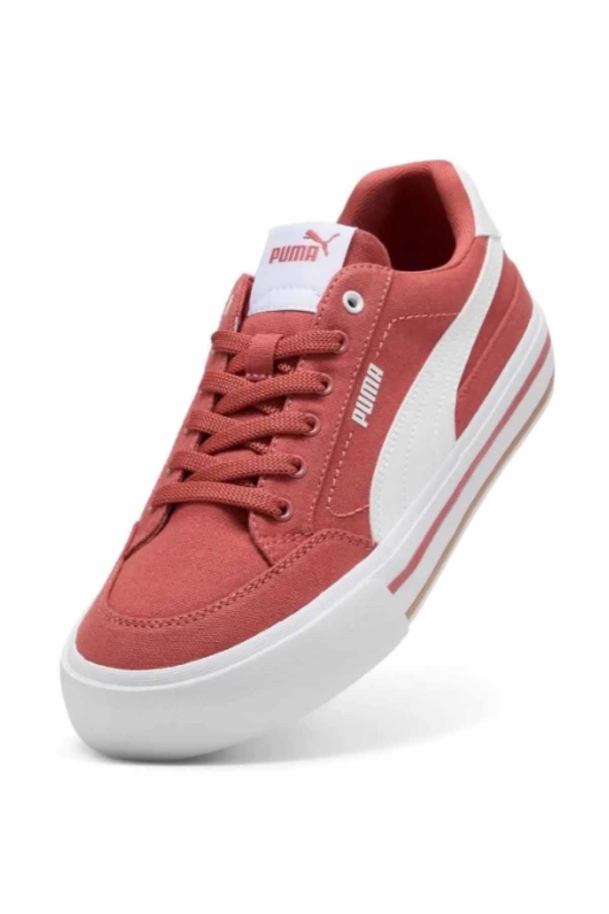 PUMAGünlük SporPuma Court Classic Vulc Erkek Günlük Spor Ayakkabı 396353-25 Kiremit