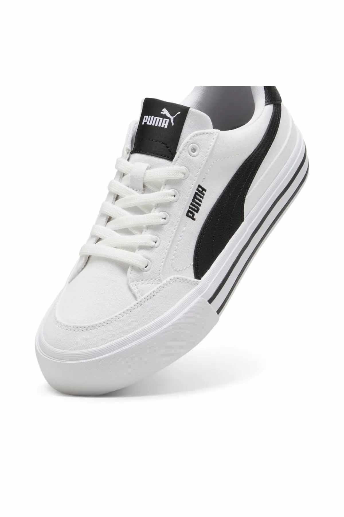 PUMAGünlük SporPuma Court Classic Vulc Erkek Günlük Spor Ayakkabı 396353-02 BEYAZ-SYH