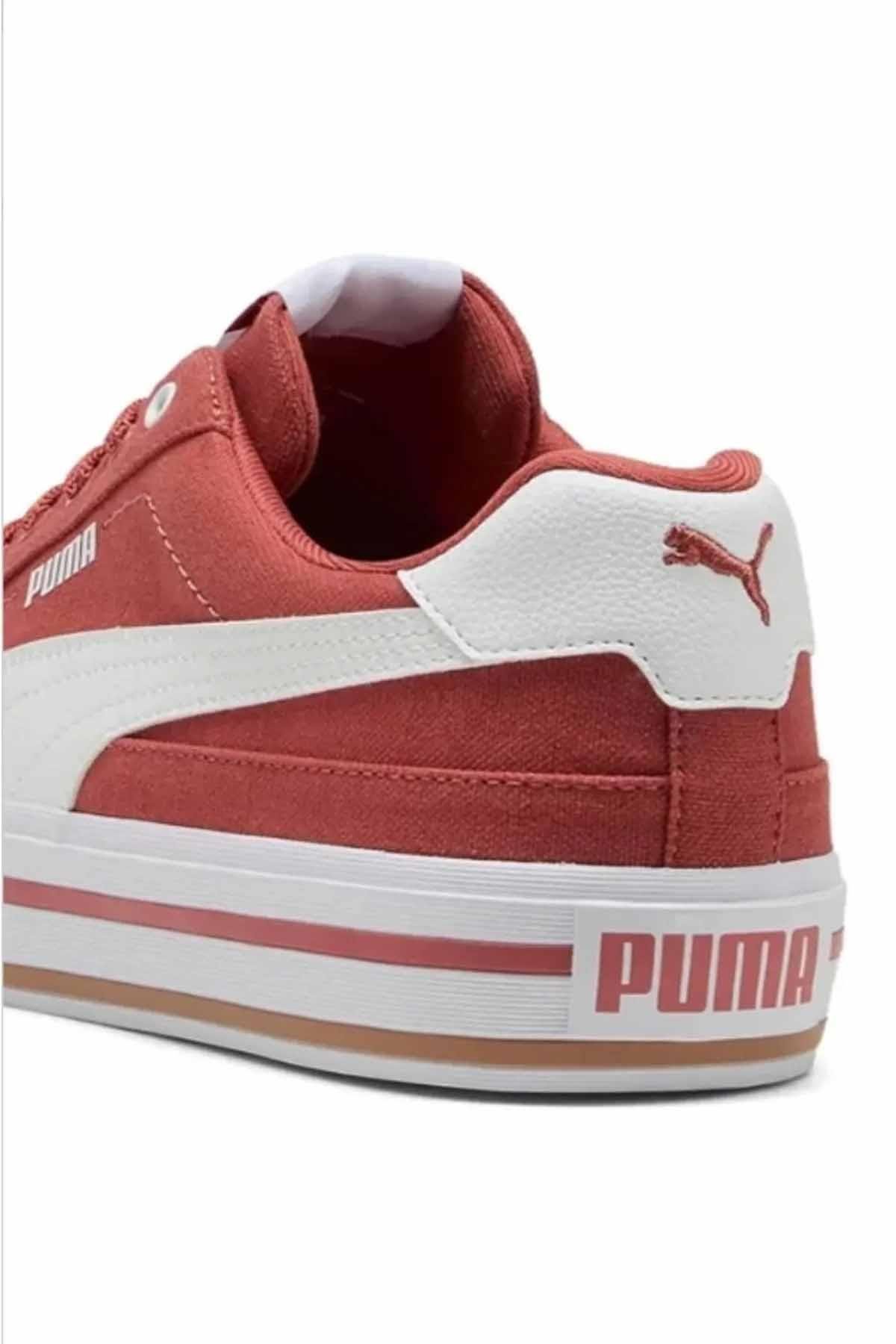 PUMAGünlük SporPuma Court Classic Vulc Erkek Günlük Spor Ayakkabı 396353-25 Kiremit
