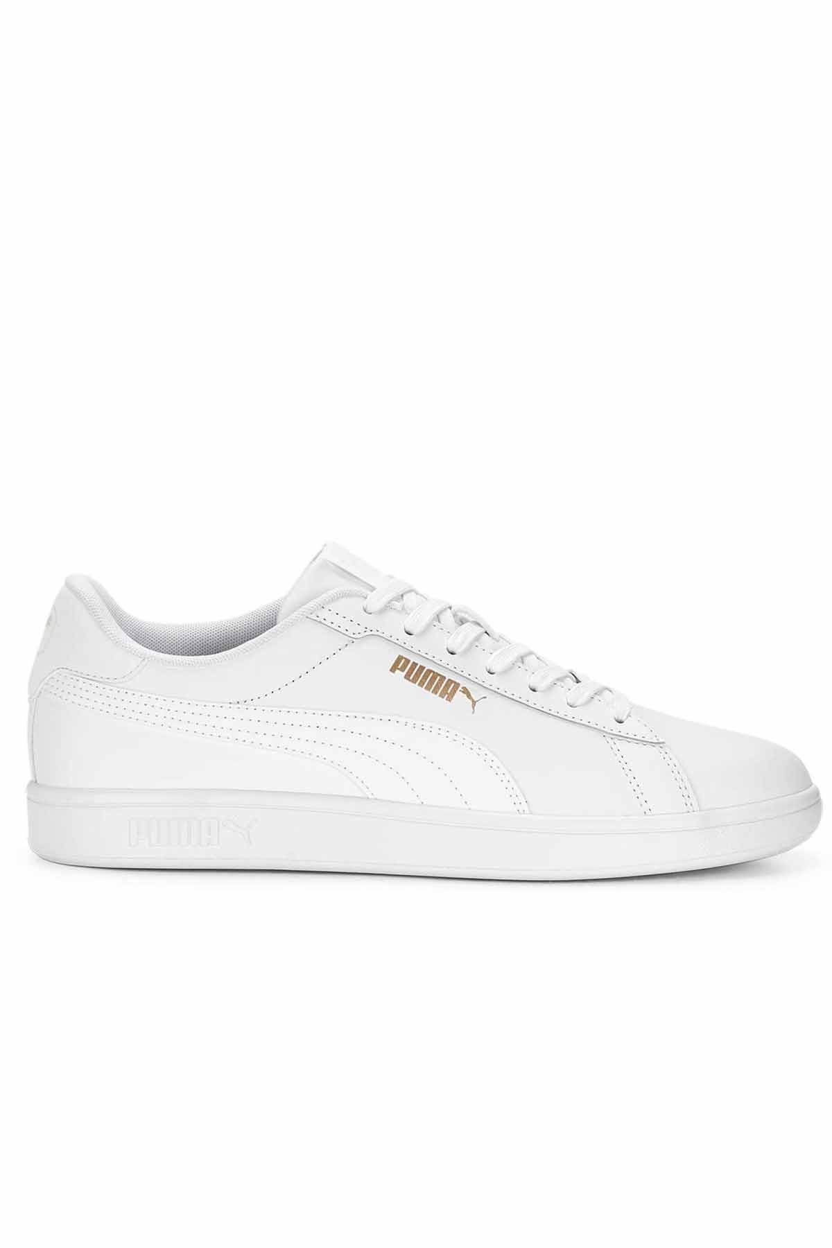 PUMAGünlük SporPuma Erkek Beyaz Spor Ayakkbı Smash 3.0 Erkek Günlük Spor Ayakkabı 390987-01-1 BEYAZ