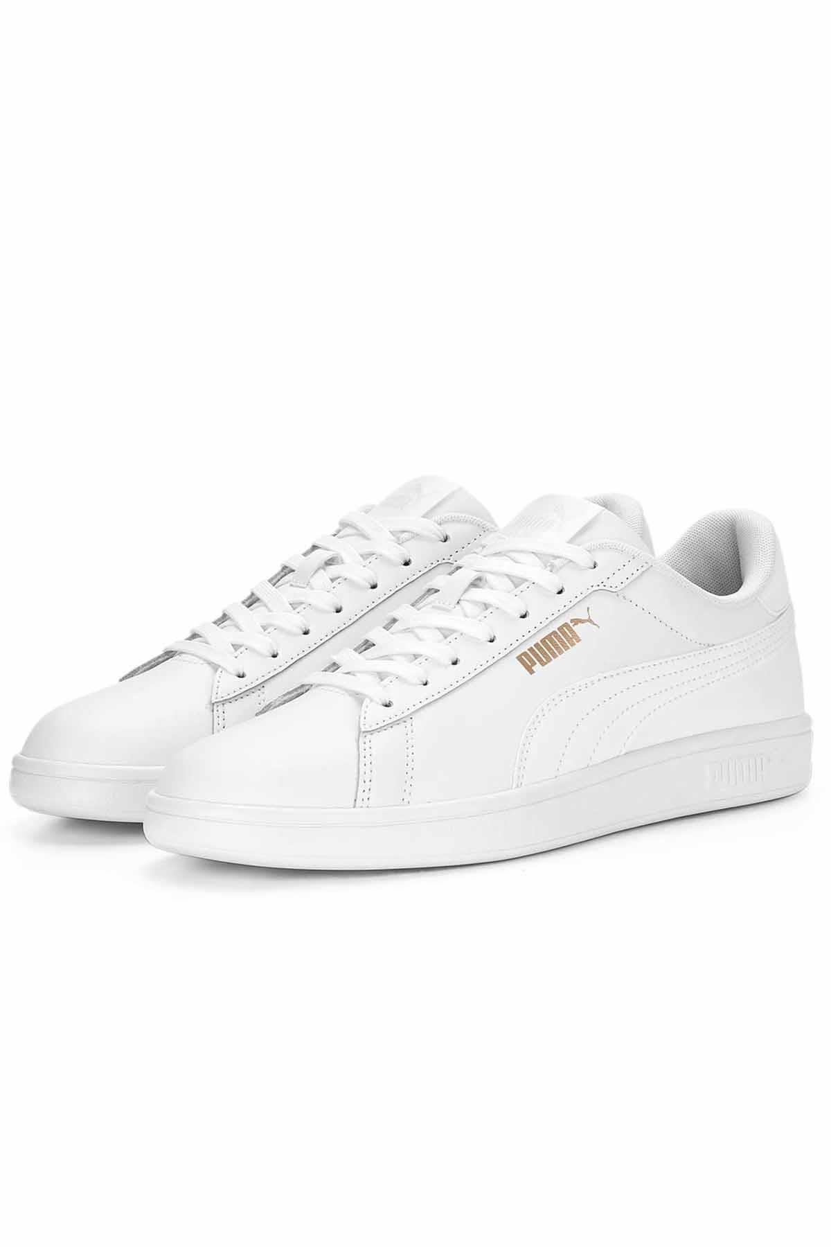 PUMAGünlük SporPuma Erkek Beyaz Spor Ayakkbı Smash 3.0 Erkek Günlük Spor Ayakkabı 390987-01-1 BEYAZ