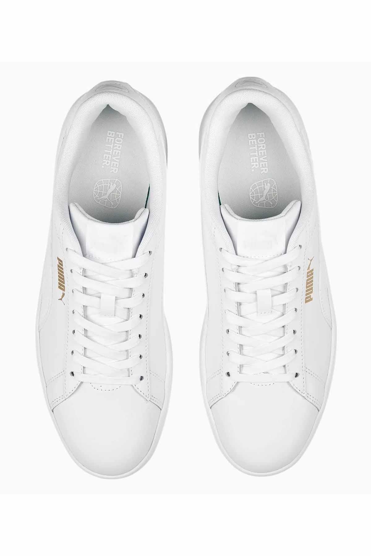 PUMAGünlük SporPuma Erkek Beyaz Spor Ayakkbı Smash 3.0 Erkek Günlük Spor Ayakkabı 390987-01-1 BEYAZ