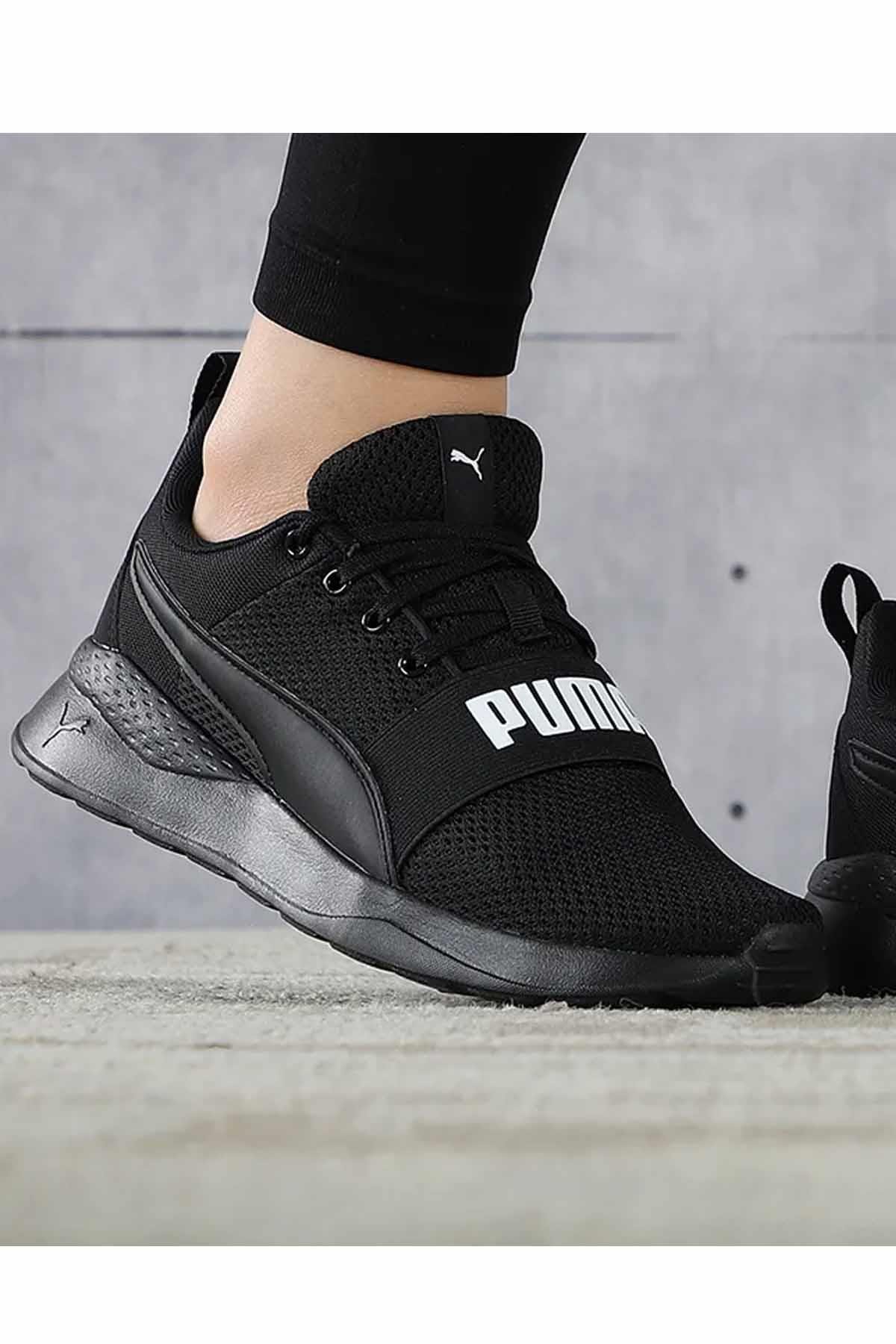 PUMAGünlük SporPuma Erkek Sneakers Anzarun Bold Unisex Günlük Spor Ayakkabı 372362-01-1 Siyah