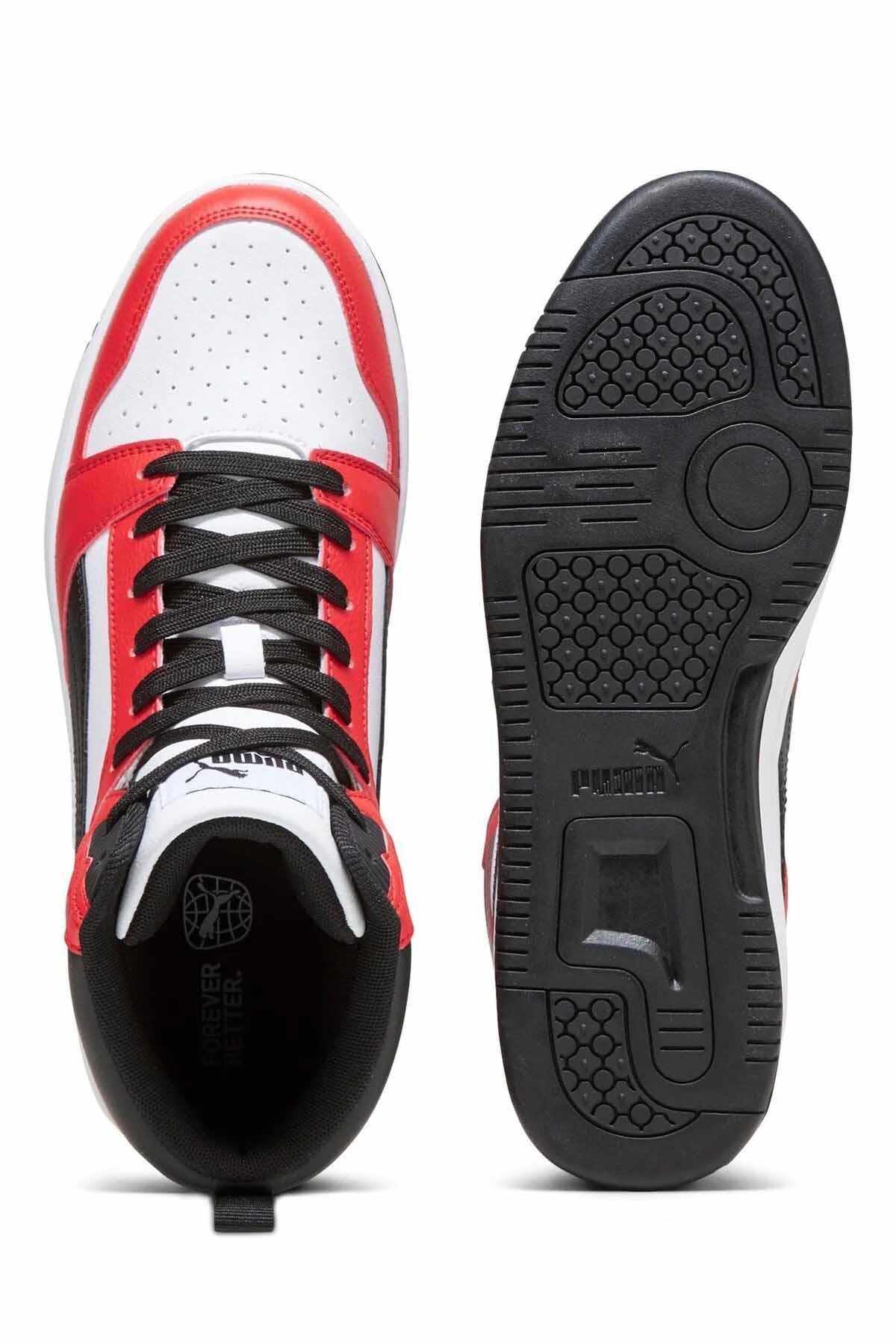 PUMAGünlük SporPuma Erkek Spor Ayakkabı Rebound MId B-6 Unisex Günlük Spor Ayakkabı 392326-04-1 Çok Renkli