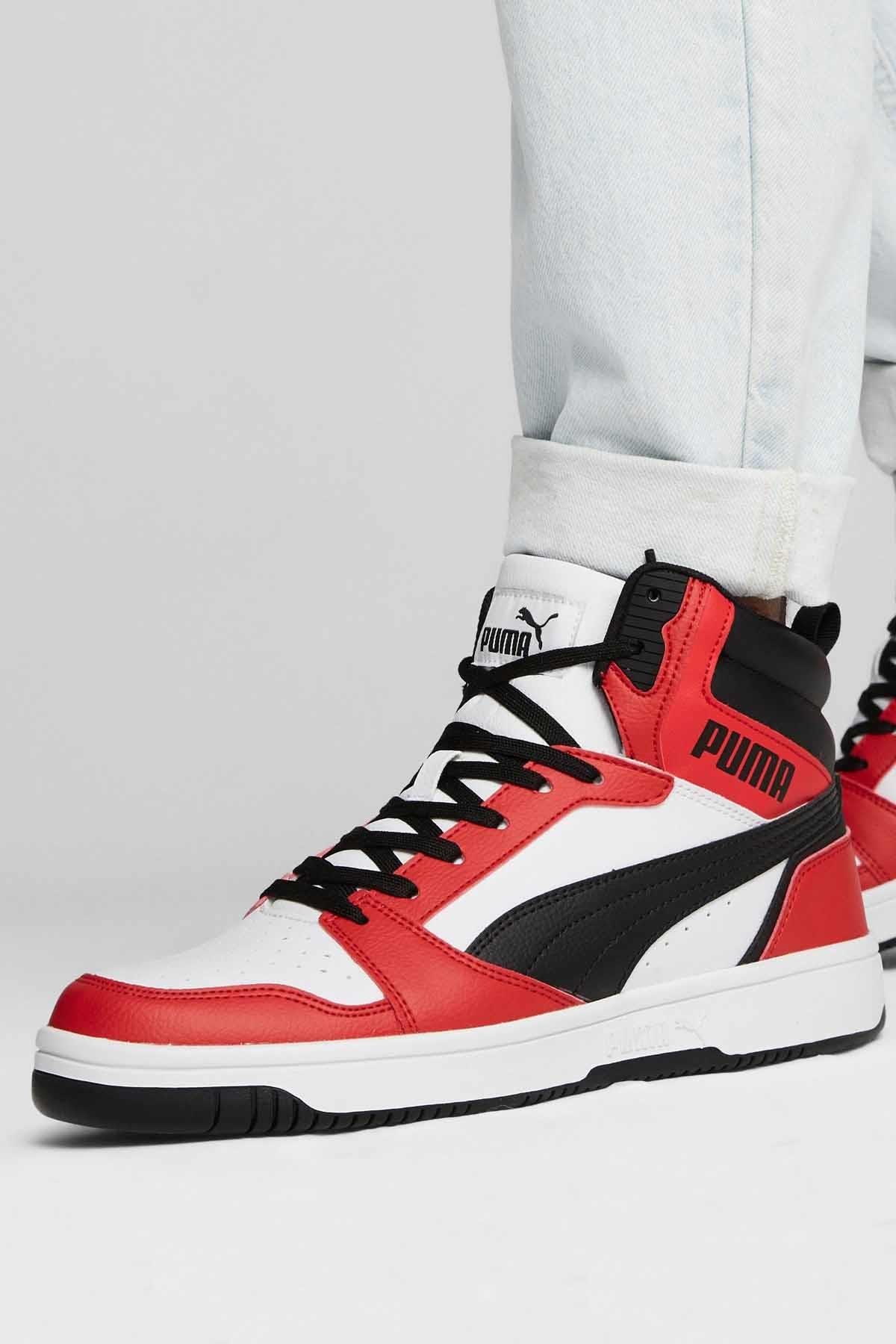 PUMAGünlük SporPuma Erkek Spor Ayakkabı Rebound MId B-6 Unisex Günlük Spor Ayakkabı 392326-04-1 Çok Renkli