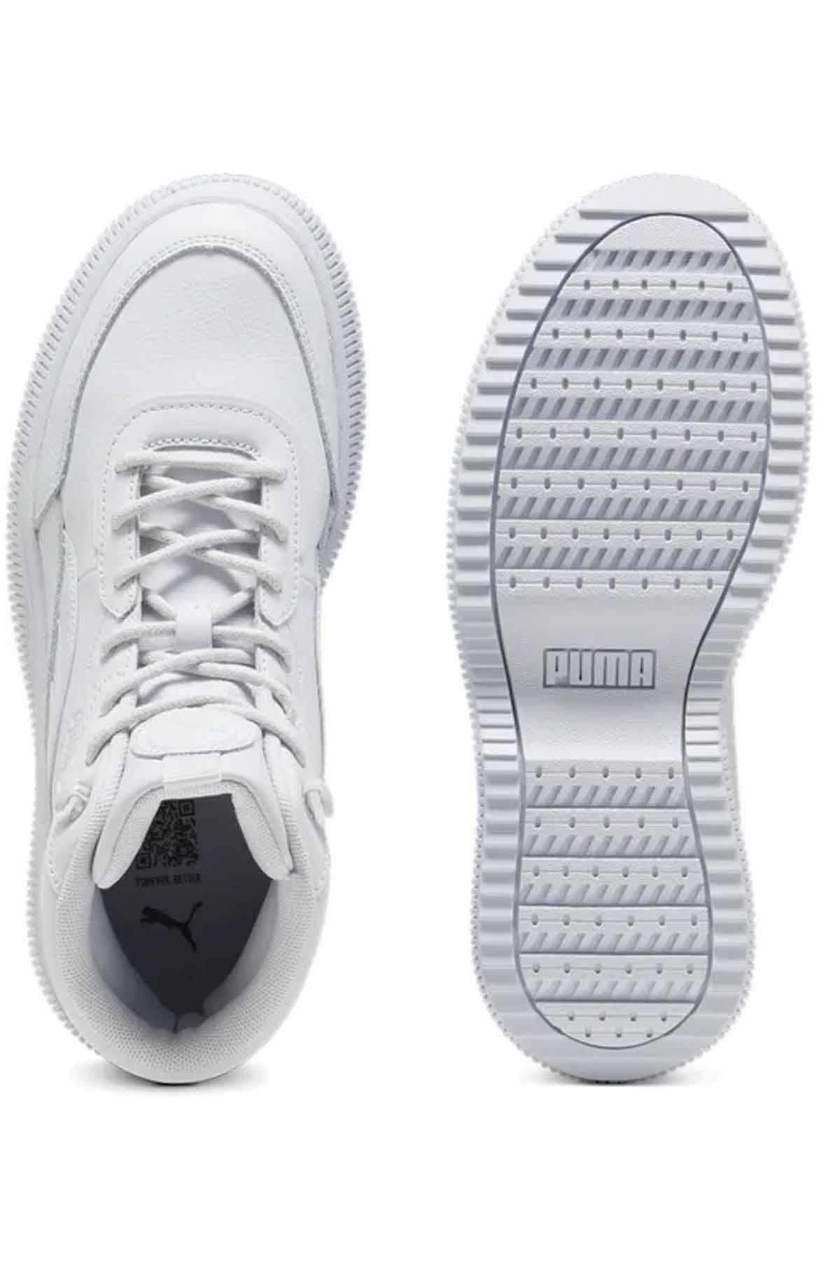 PUMAGünlük SporPuma Kadın Yüksek Taban Spor Ayakkabı  Mayra Kadın Günlük Spor Ayakkabı 392316-08 BEYAZ