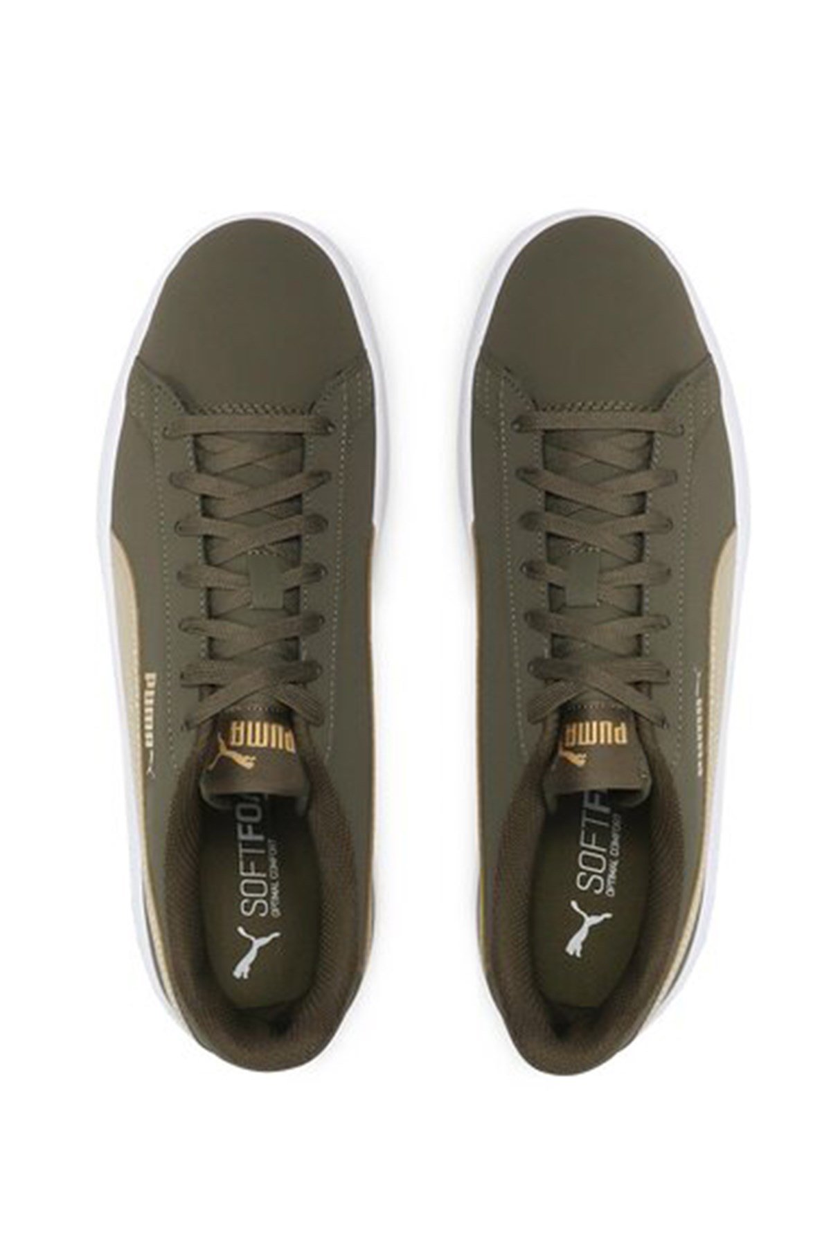 PUMAGünlük SporPuma Smash v2 Buck Erkek Günlük Spor Ayakkabı 365160 47 Haki