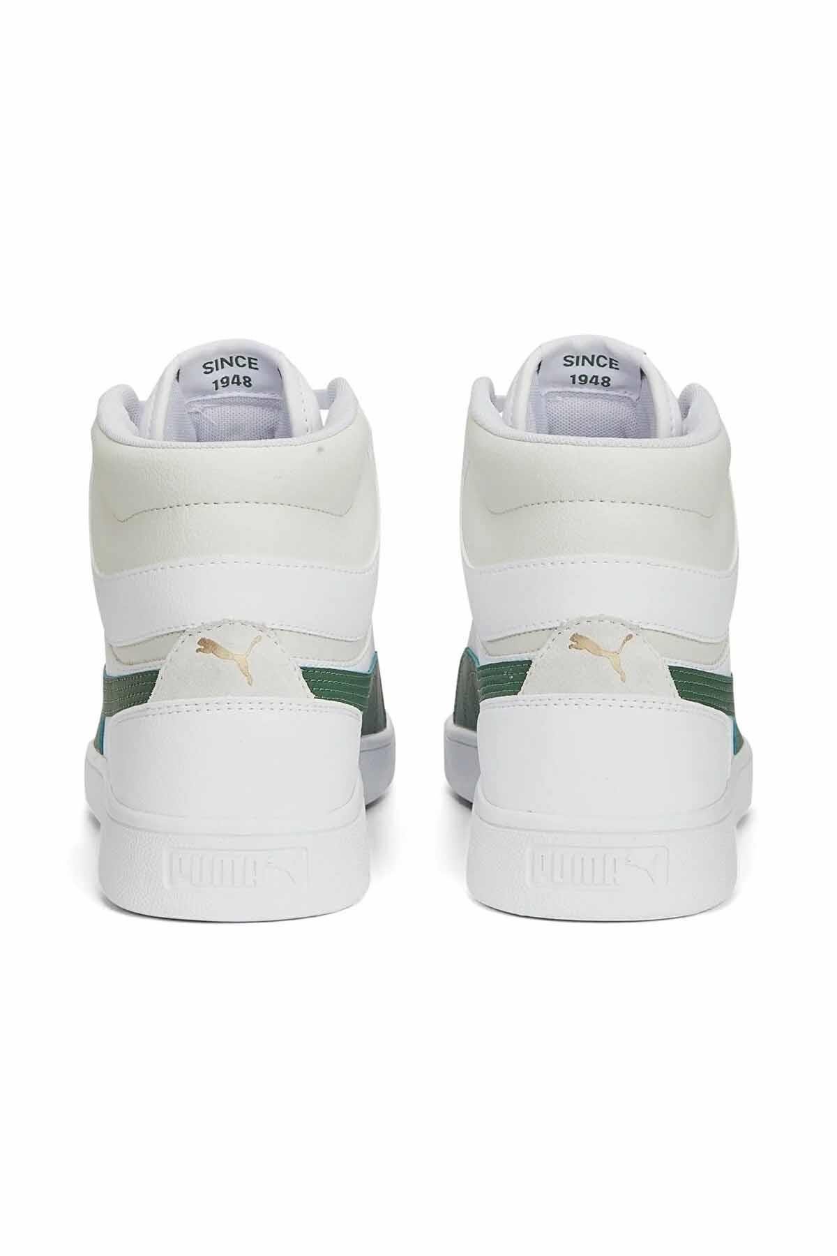 PUMAGünlük SporPuma Sneakers Shuffle Unisex Günlük Spor Ayakkabı 380748-12 Beyaz-Yeşl