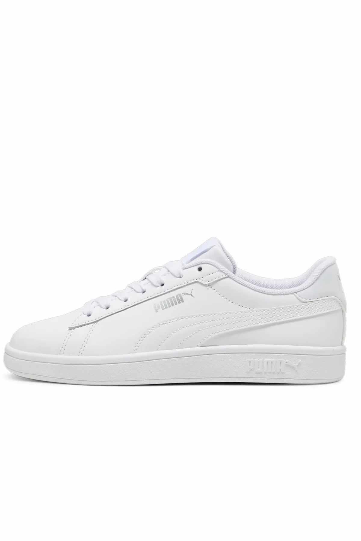 PUMAGünlük SporPuma Unisex Spor Ayakkabı Smash 3.0 Erkek Günlük Spor Ayakkabı 390987-18 BEYAZ