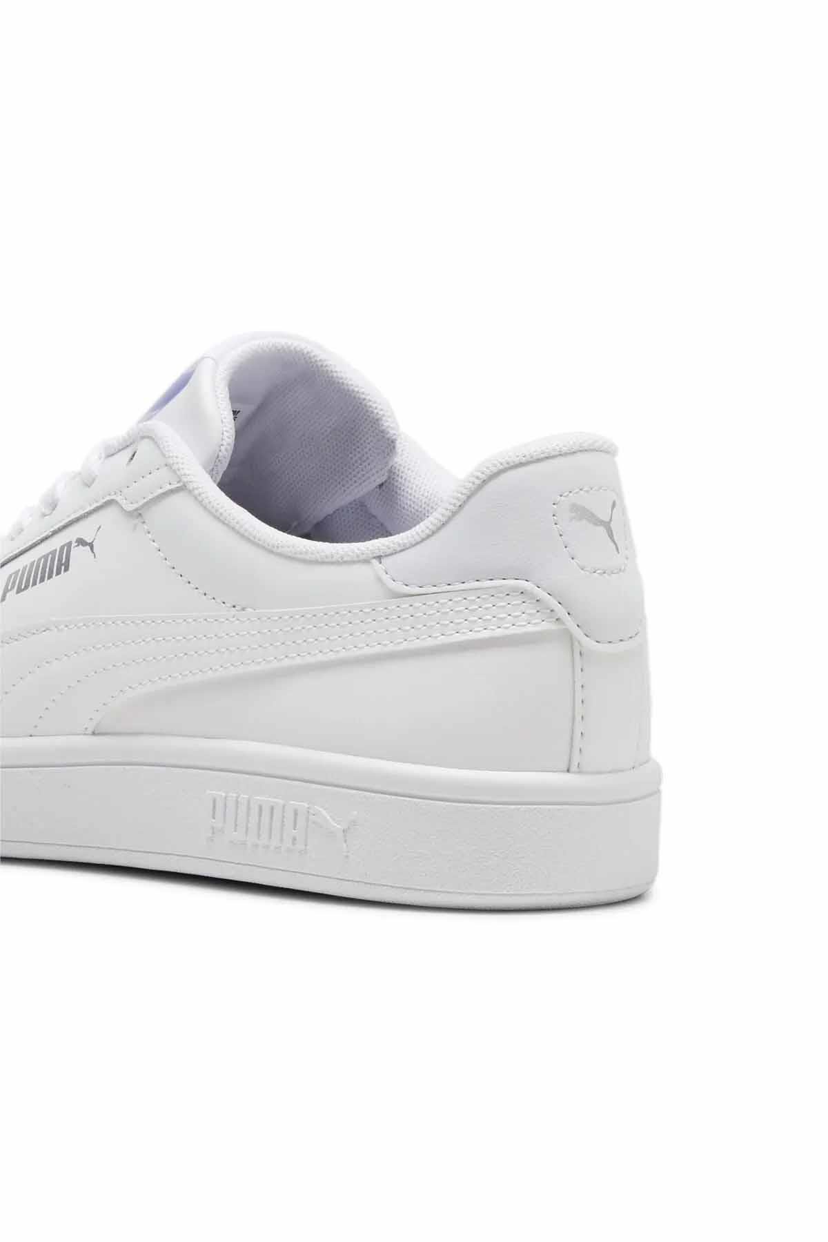 PUMAGünlük SporPuma Unisex Spor Ayakkabı Smash 3.0 Erkek Günlük Spor Ayakkabı 390987-18 BEYAZ