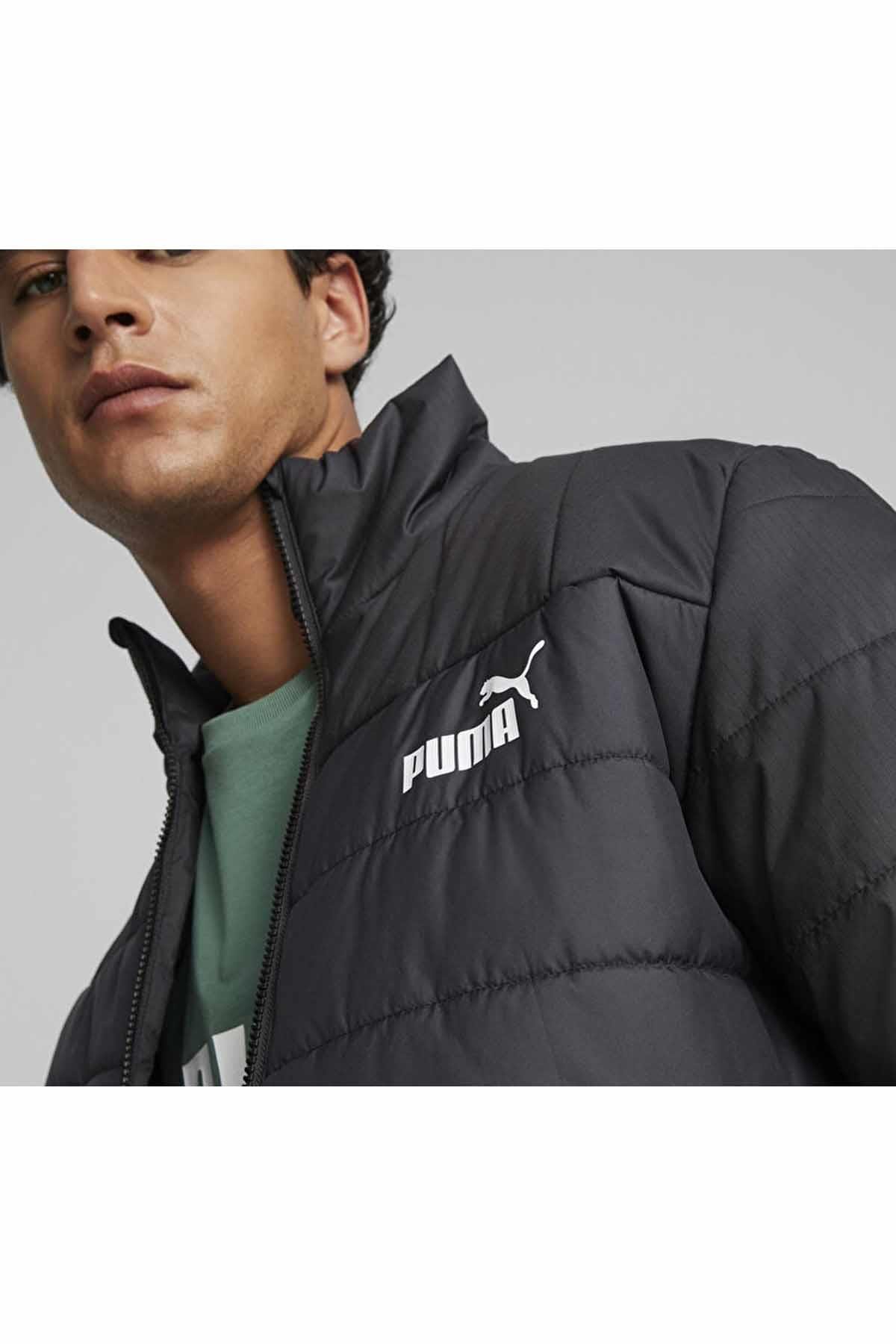 PUMAMontPuma Ess+ Padded Jacket Unisex Mont 849349-01 Siyah