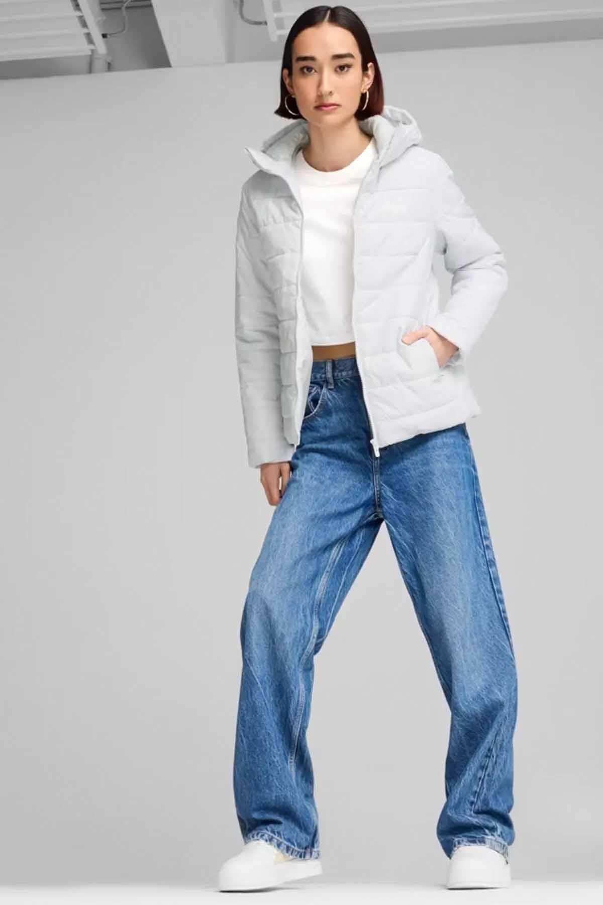 PUMAMontPuma Kadın Şişme Mont Kadın Mont 848940-42 Gümüş